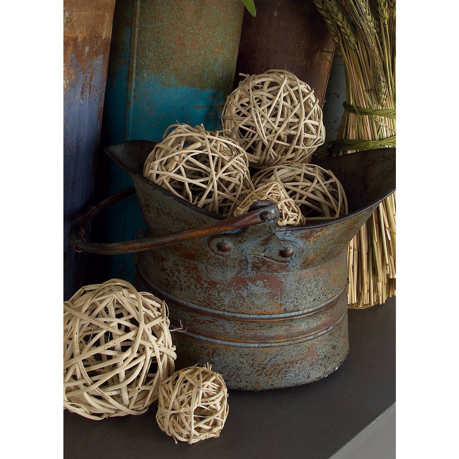 Natural Brown Dried Willow Orb Vase Filler, 2ct.
