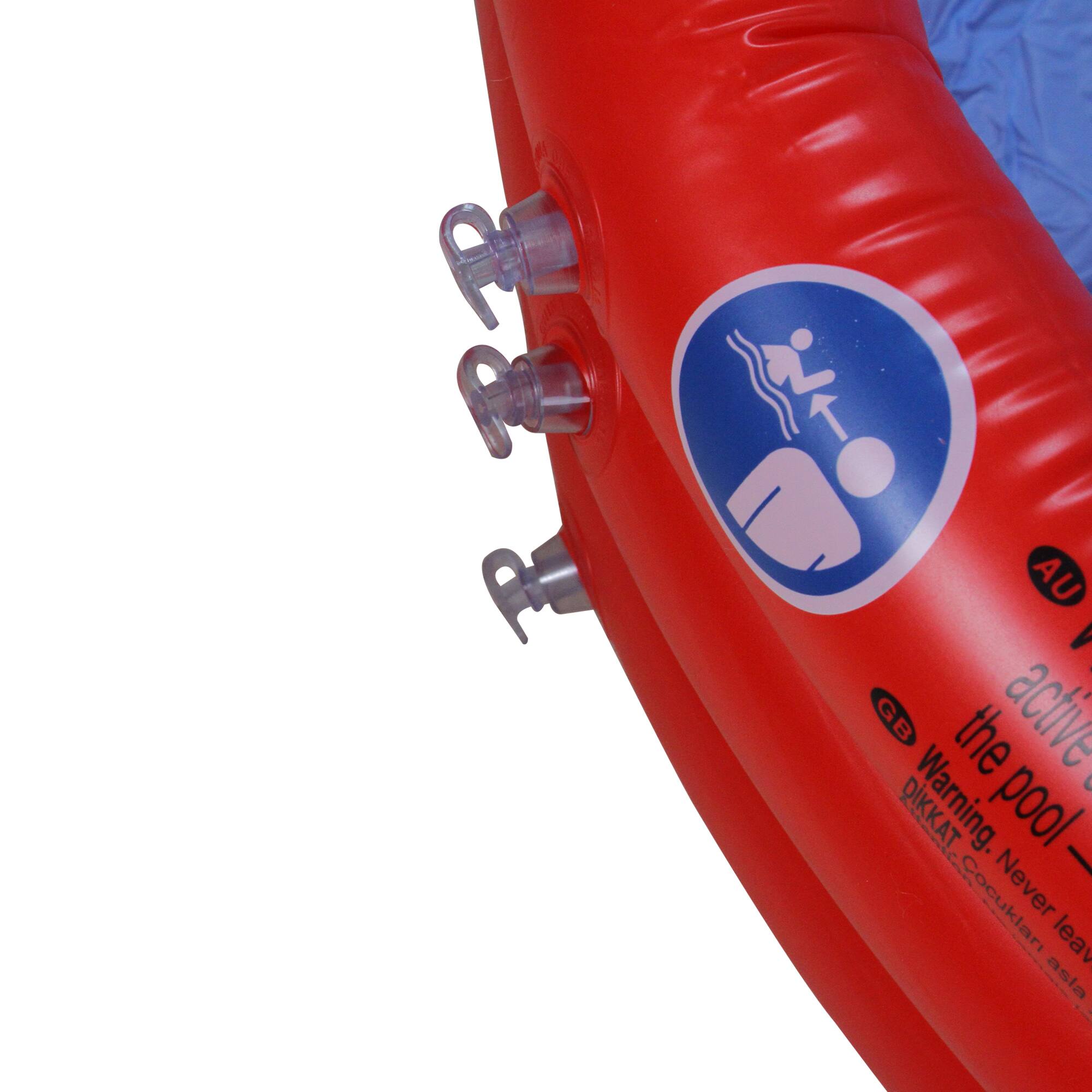 Pool Central&#xAE; 48&#x22; Red &#x26; Blue Round Inflatable Children&#x27;s Swimming Pool