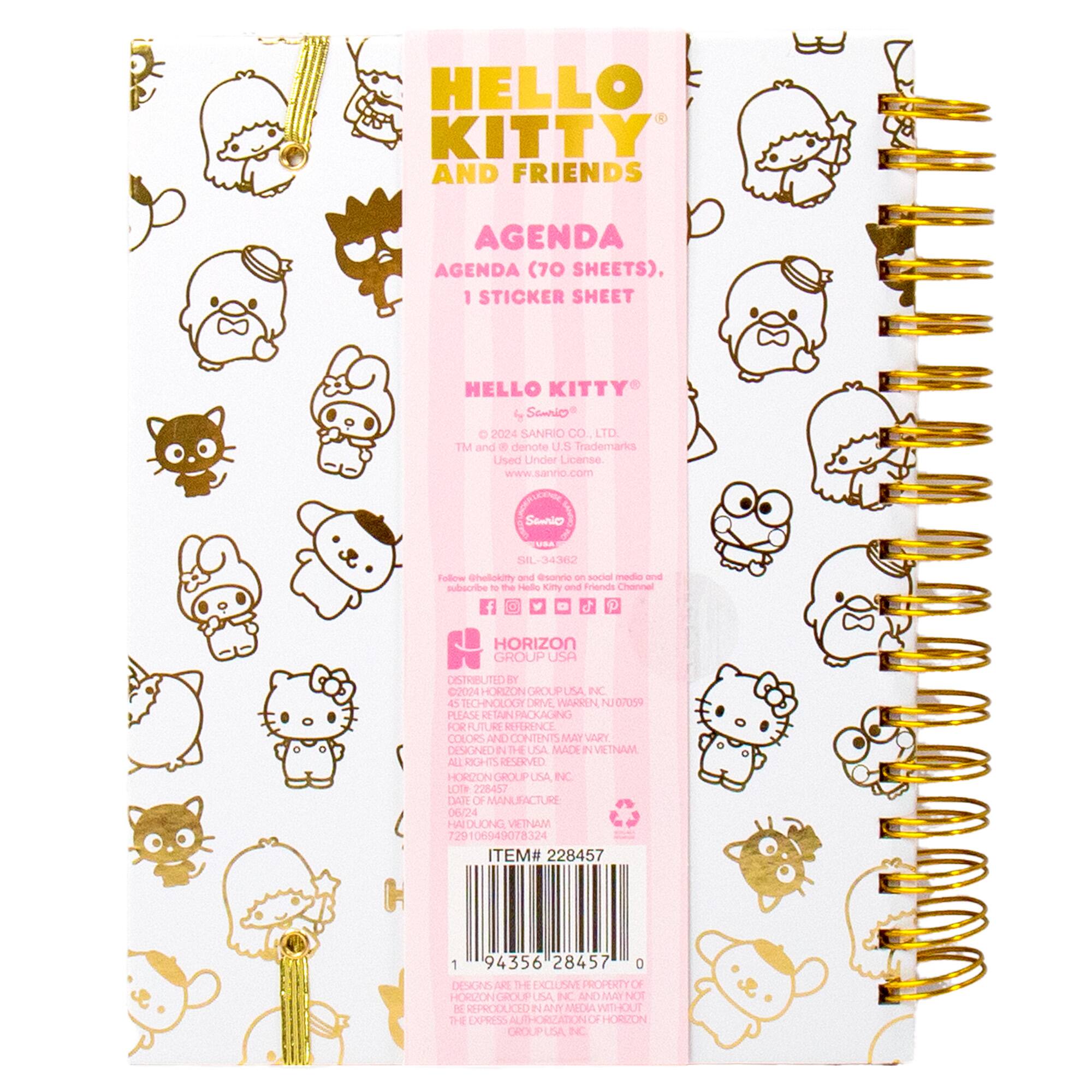 Hello Kitty&#xAE; &#x26; Friends Agenda Journal