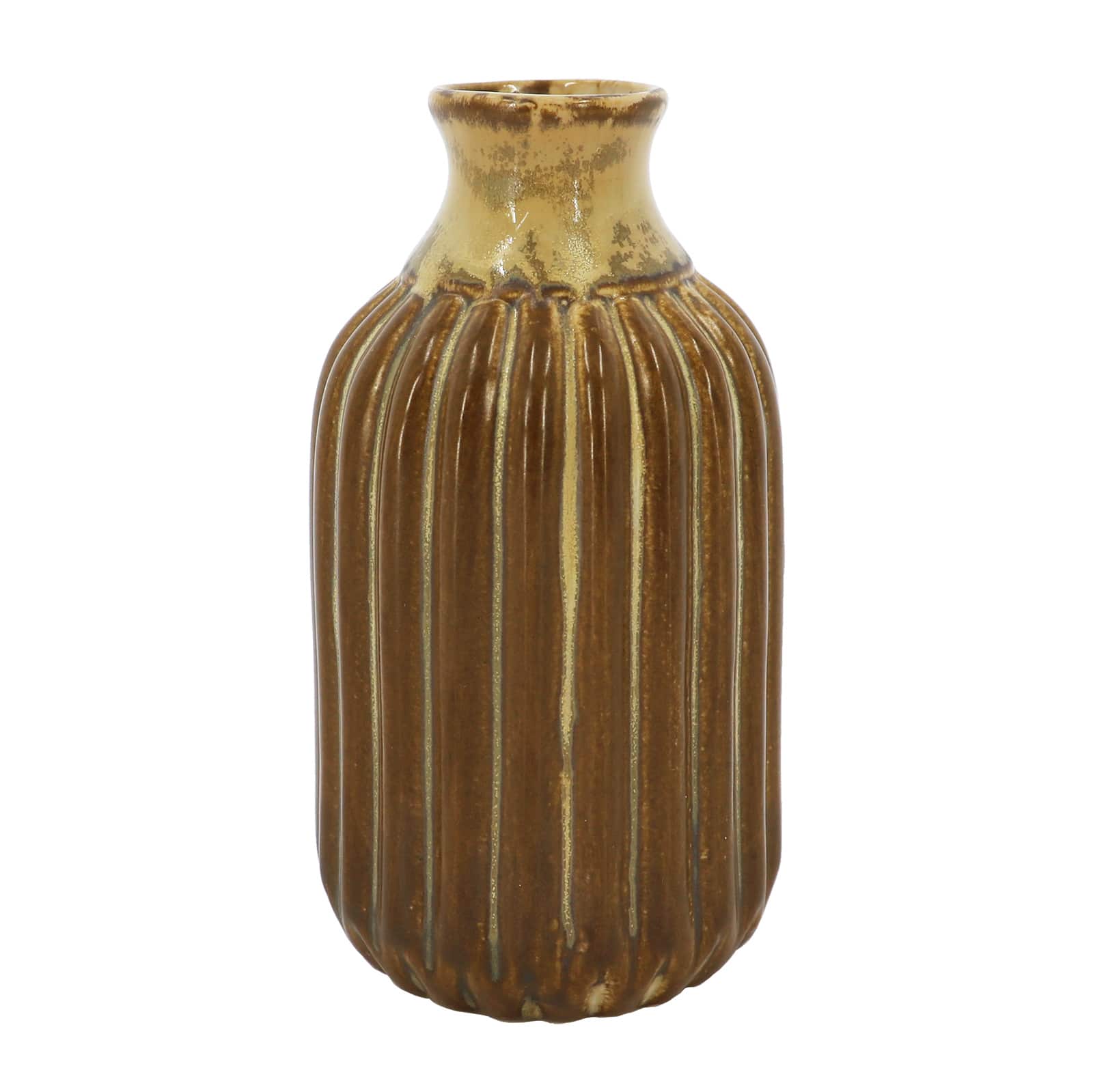 Assorted 4.75&#x22; Sandy Brown Tabletop Ceramic Vase by Ashland&#xAE;