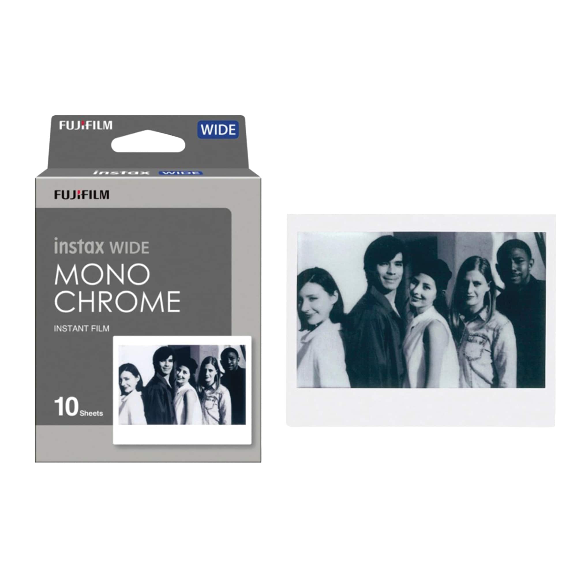 Fujifilm Instax Wide Monochrome Film