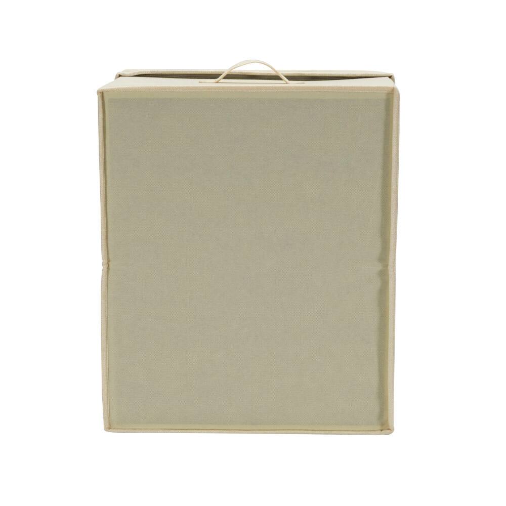 Household Essentials Fabric Storage Bin with Lid, 2ct.