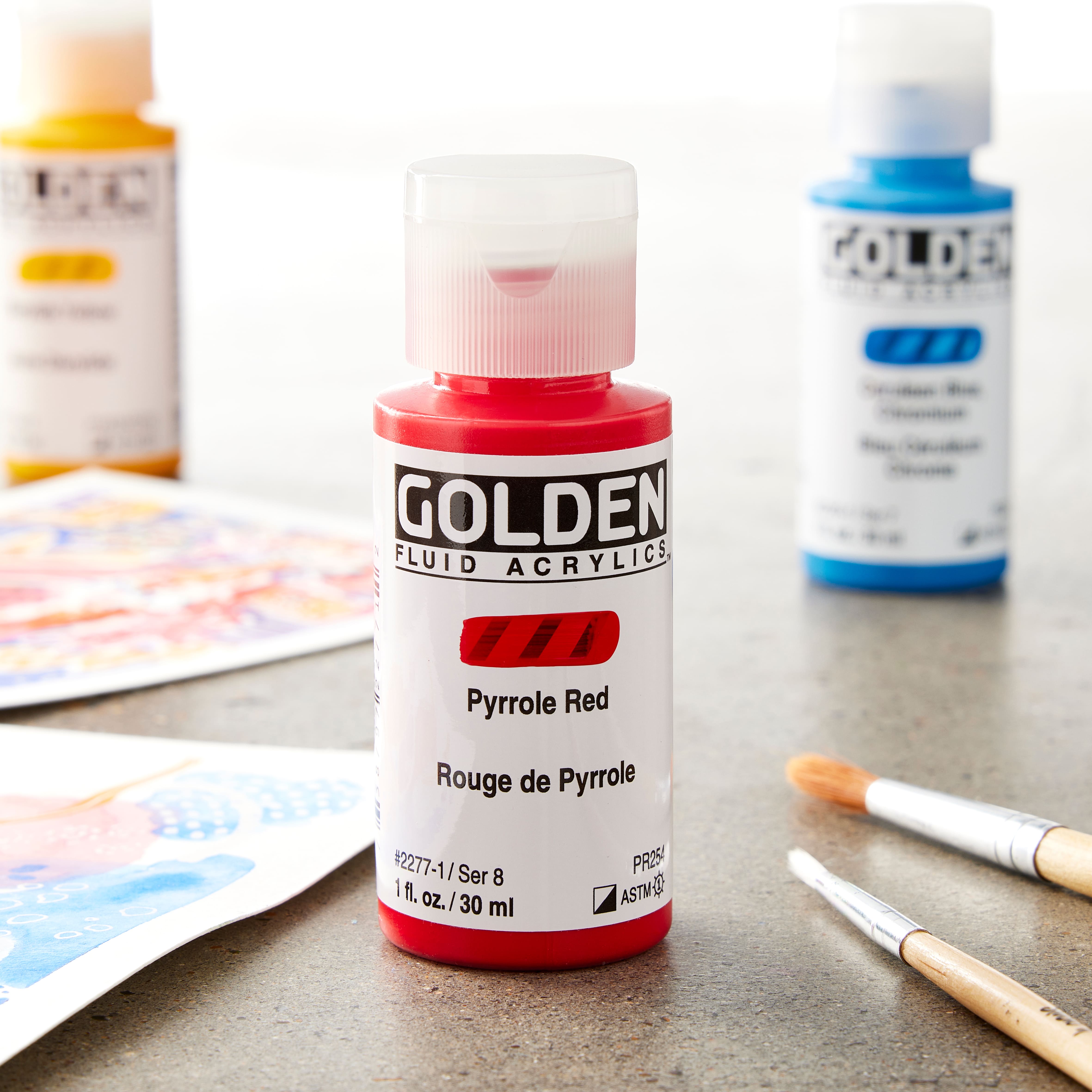 Golden&#xAE; Fluid Acrylics, 1oz.