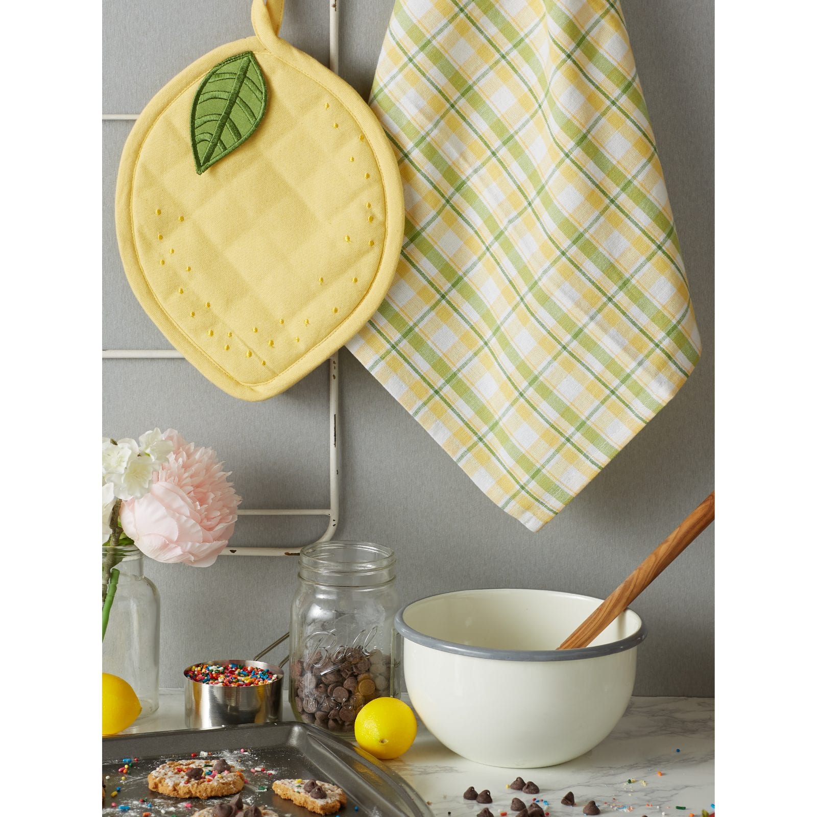 DII&#xAE; Lemon Potholder Gift Set