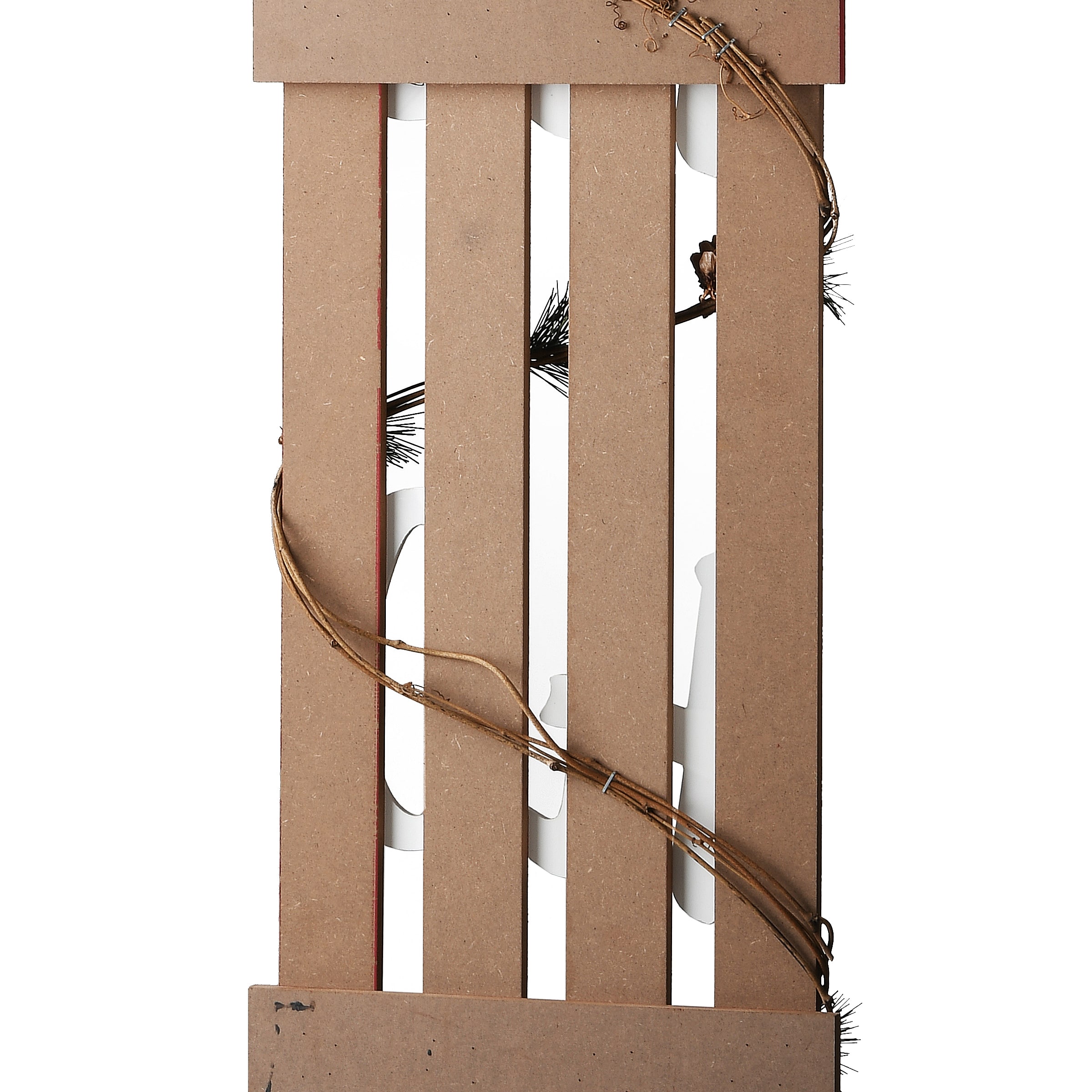 4ft. Red & White Ho Ho Ho Wall Sign