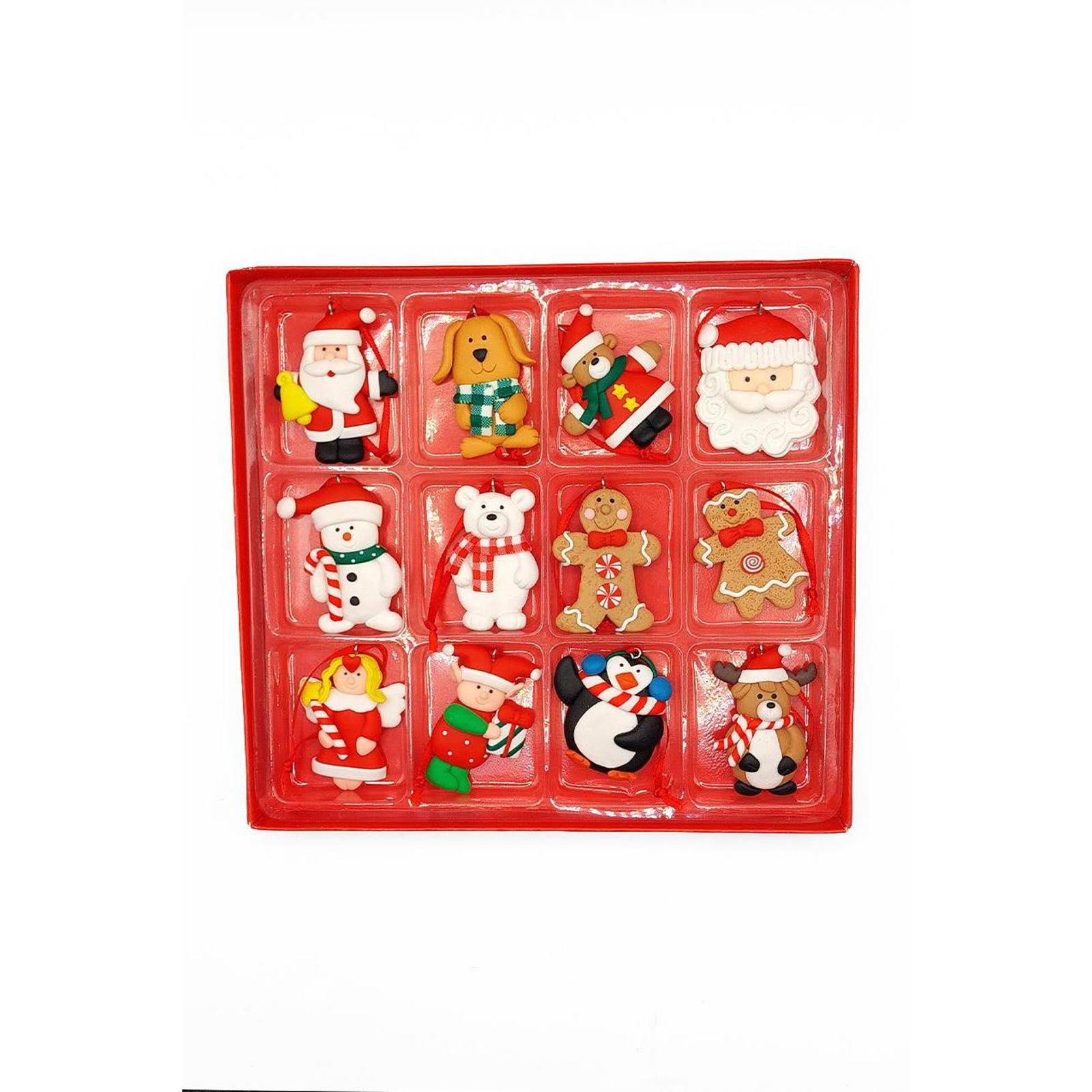 Wizardi Small Christmas Gingerbread Ornament Set