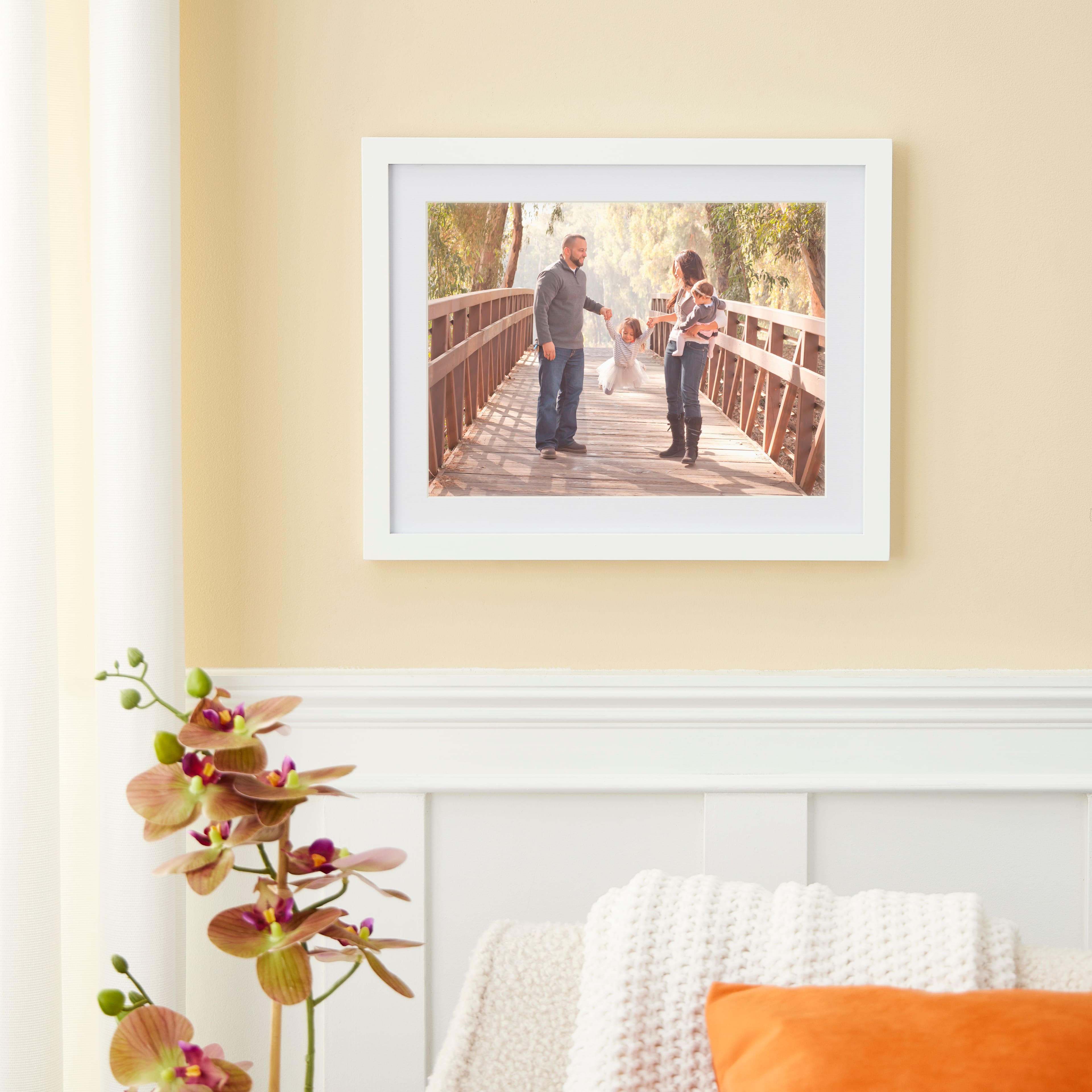8 Pack: White Tyler Frame, 11" x 14" with 9" x 12" Mat, Home Collection By Studio Décor®