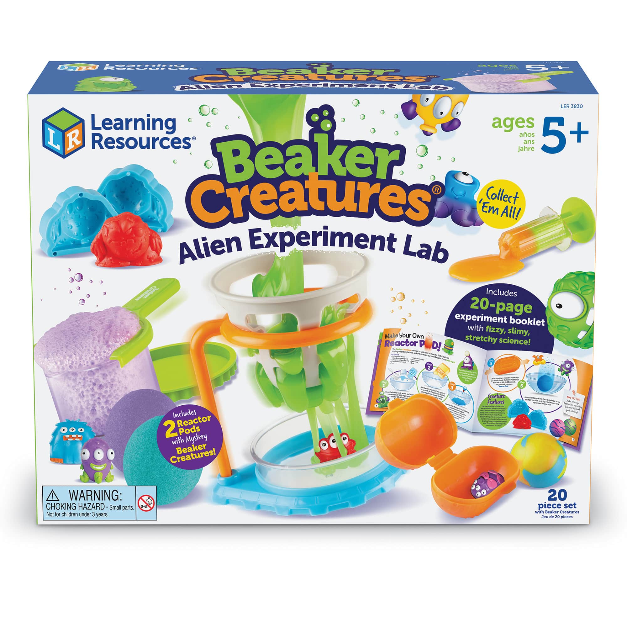 Learning Resources Beaker Creatures Alien Experiment Lab