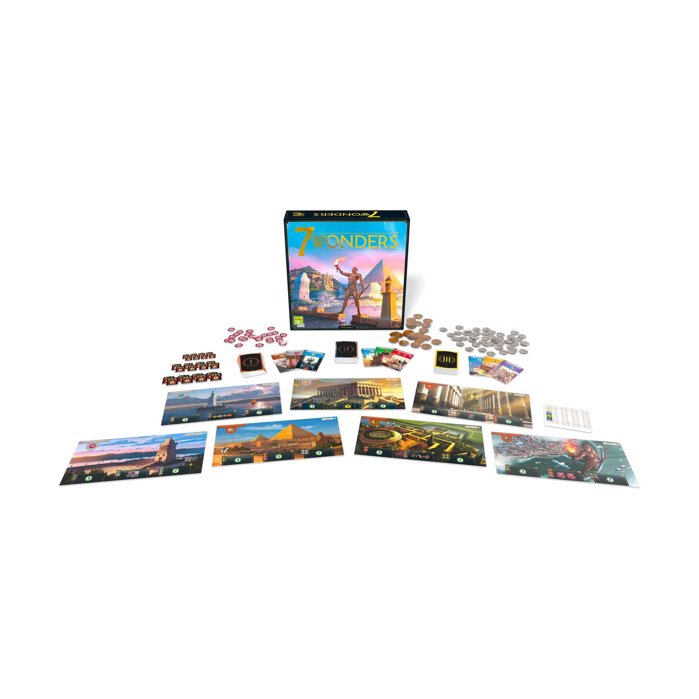 7 Wonders New Edition Board Game