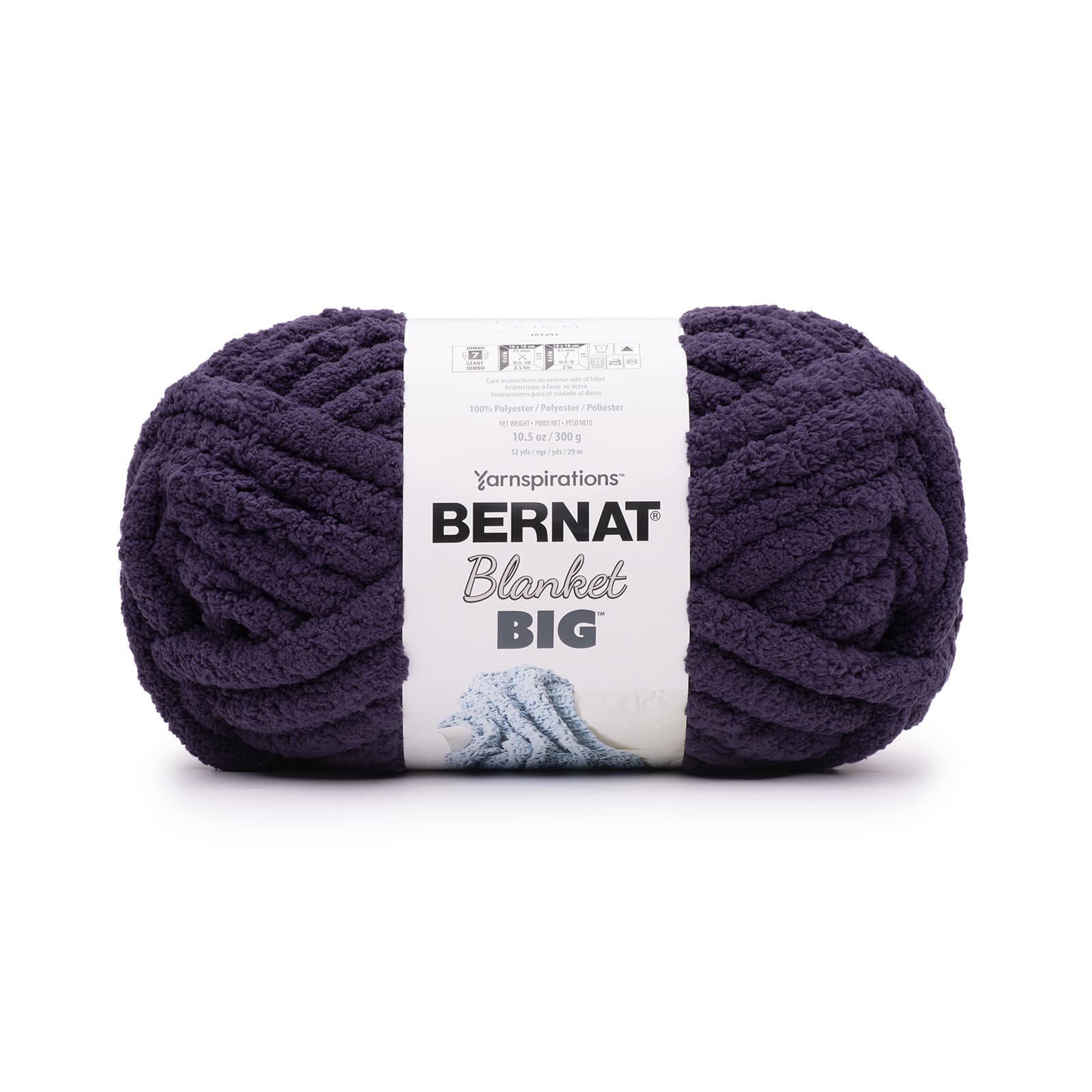 Bernat Blanket Big Ball Yarn-Lilac Leaf, 1 count - Metro Market