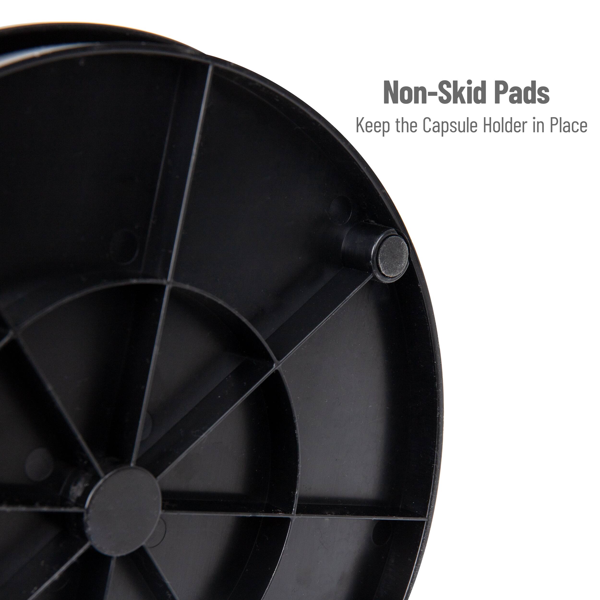 Mind Reader Anchor Collection Black Single Serve Pod Organizer & Mug Tree