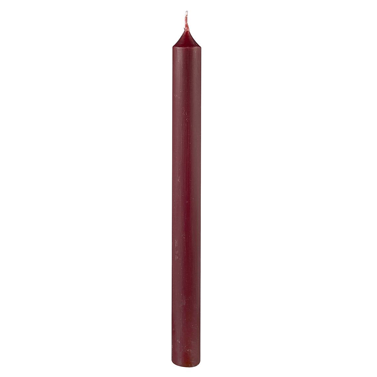 48 Pack: 10&#x22; Burgundy Camelot Dinner Candle by Ashland&#xAE;