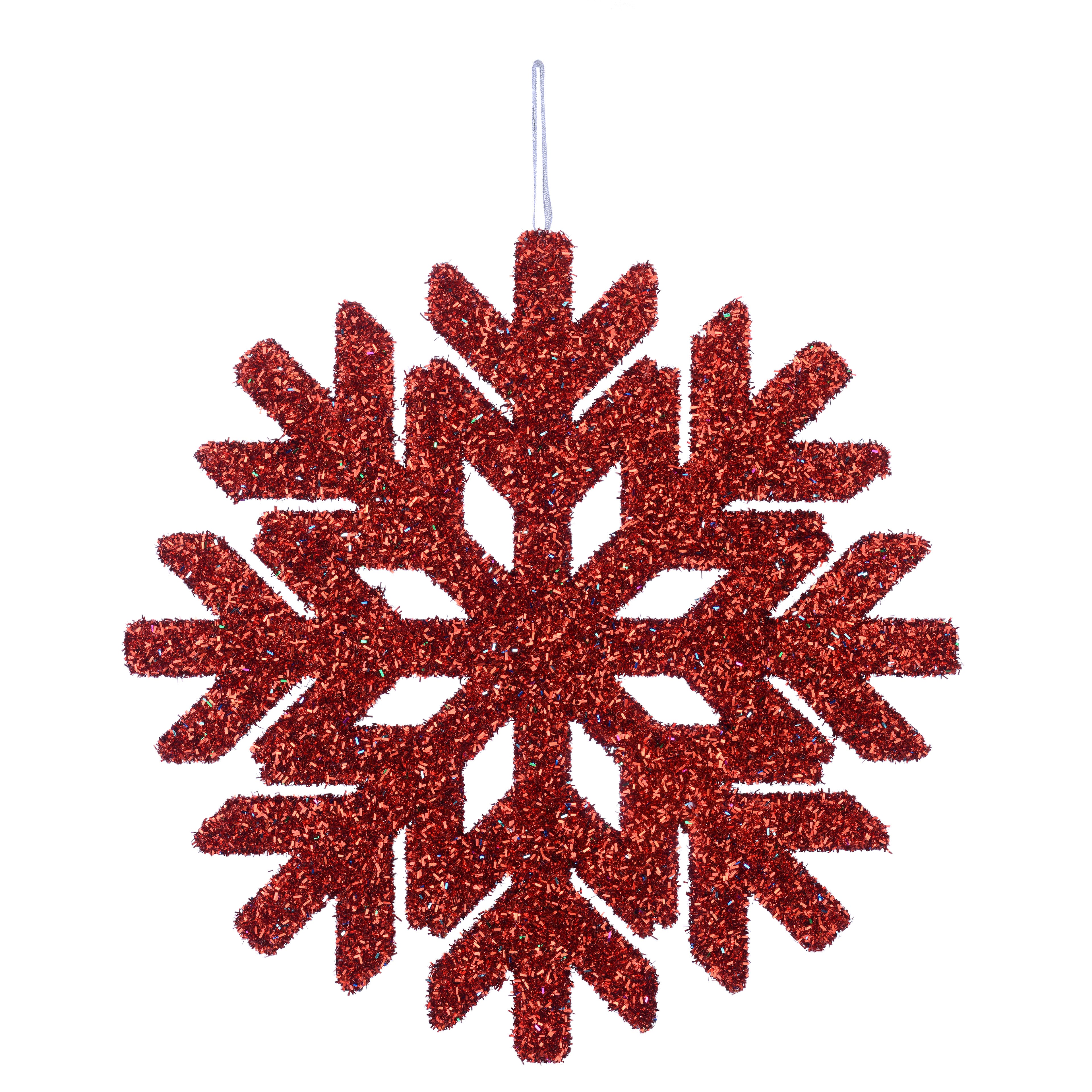 16&#x22; Glitter Snowflake Hanging D&#xE9;cor by Ashland&#xAE;