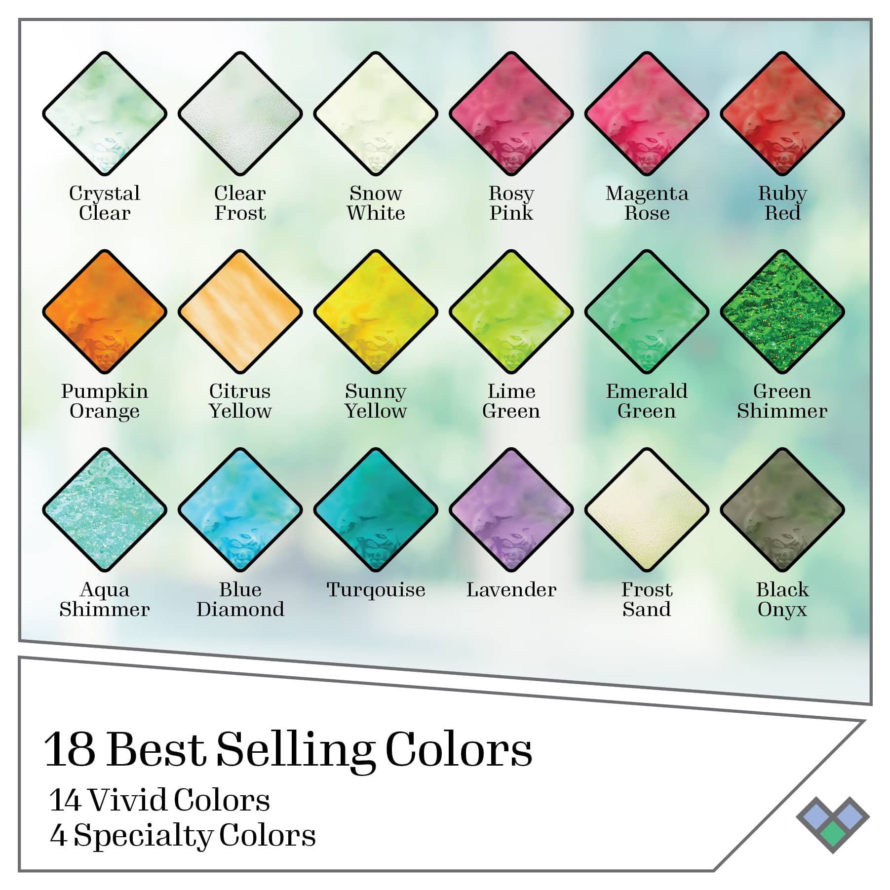 Plaid&#xAE; Gallery Glass&#xAE; Best Sellers II Stained Glass Paint Kit