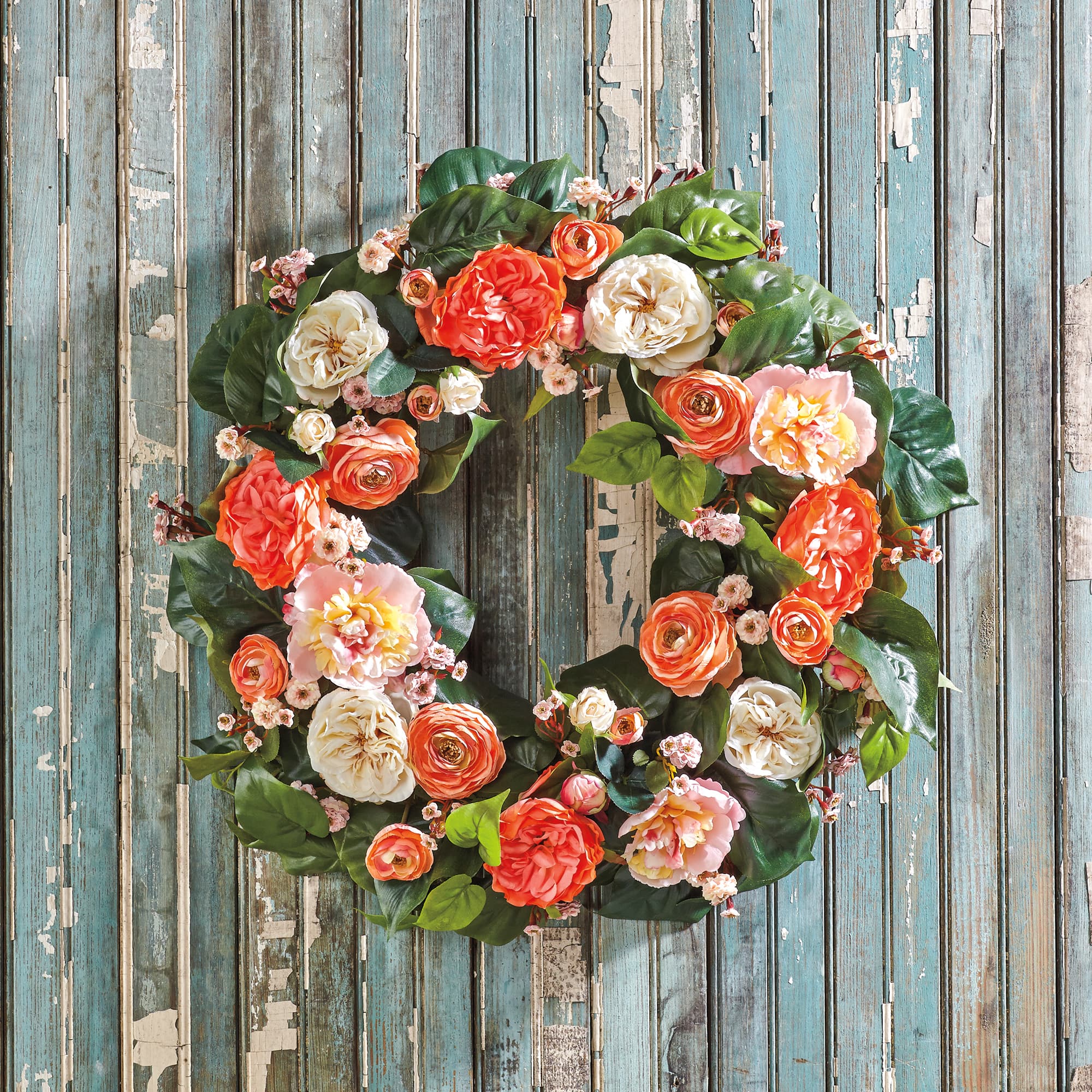 FloraCraft&#xAE; FloraF&#x14D;M Extruded Wreath Green