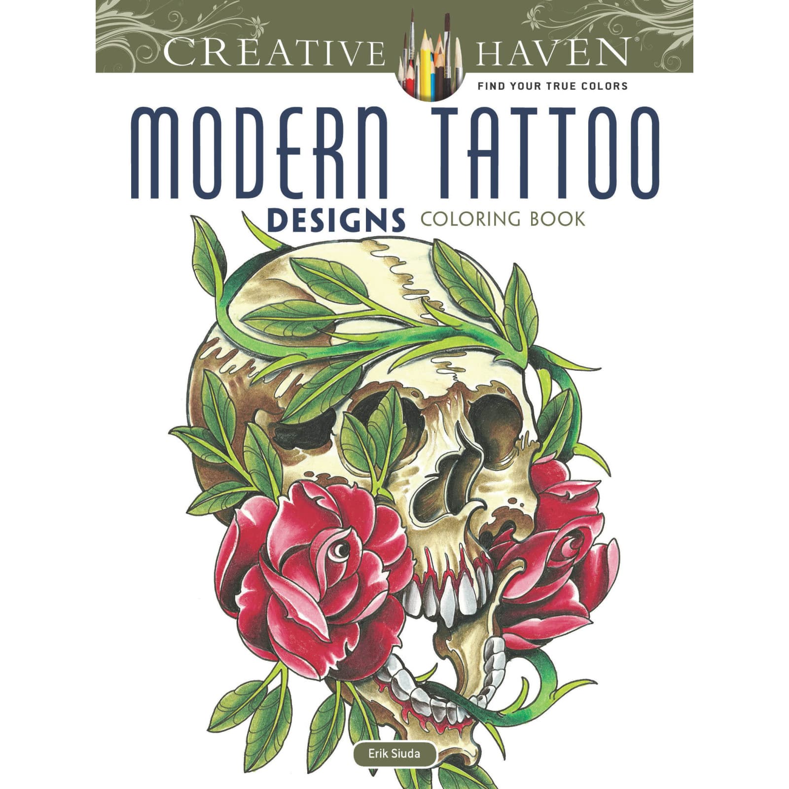 Creative Haven Modern Tattoo Designs Coloring Book Michaels