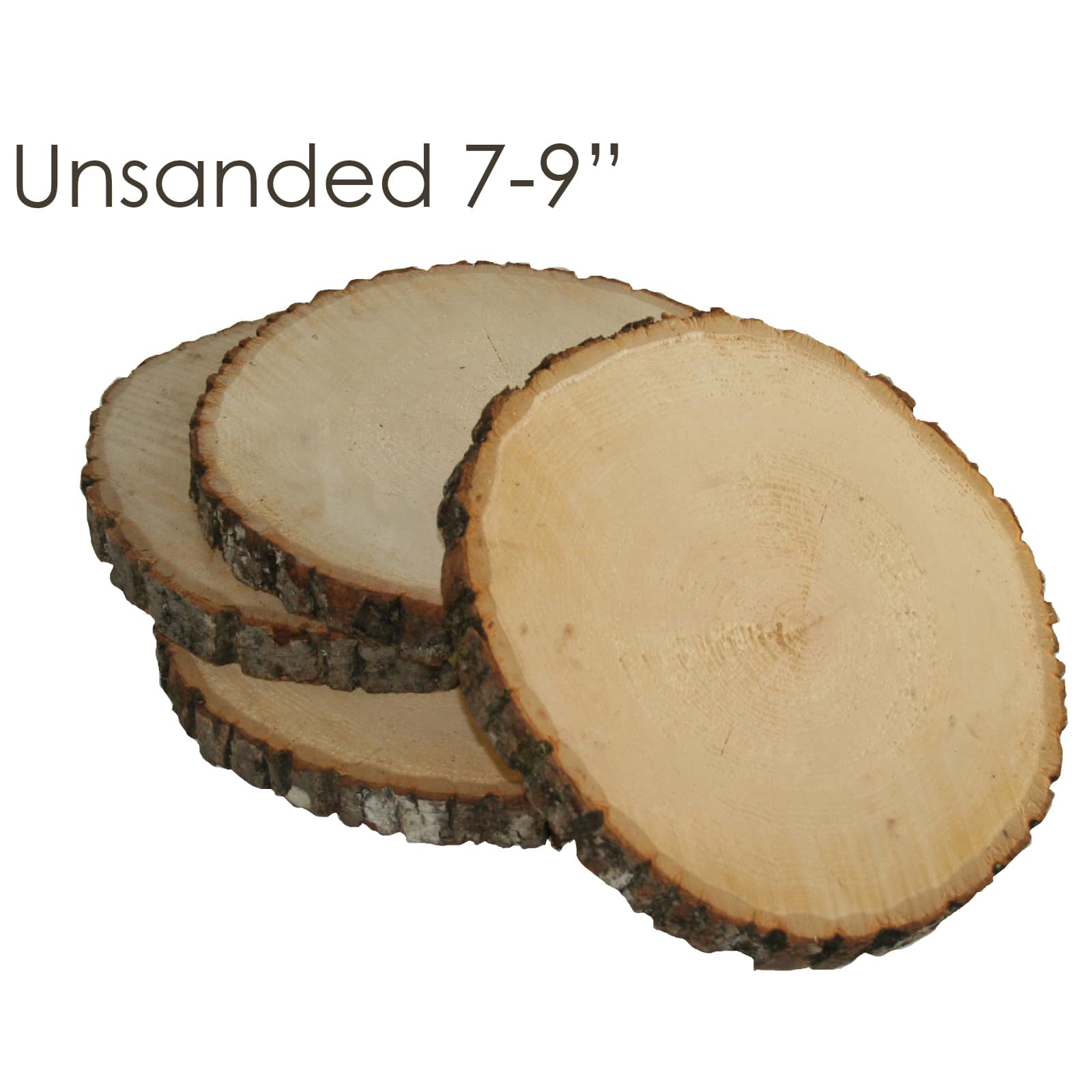 Wilson&#xAE; Enterprises 4 Pack Natural Basswood Round