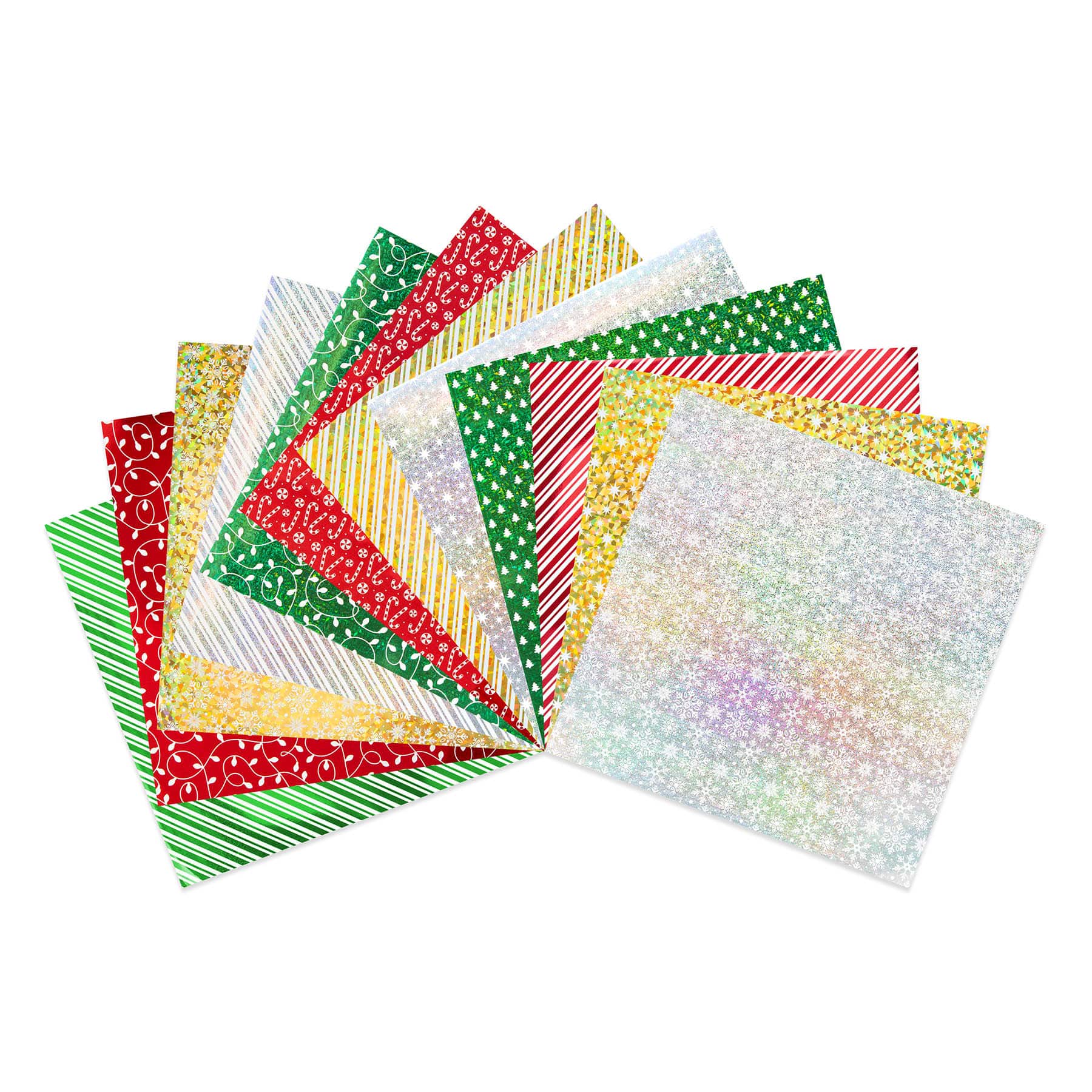 12" x 12" Christmas Foils Paper Pad by Recollections™