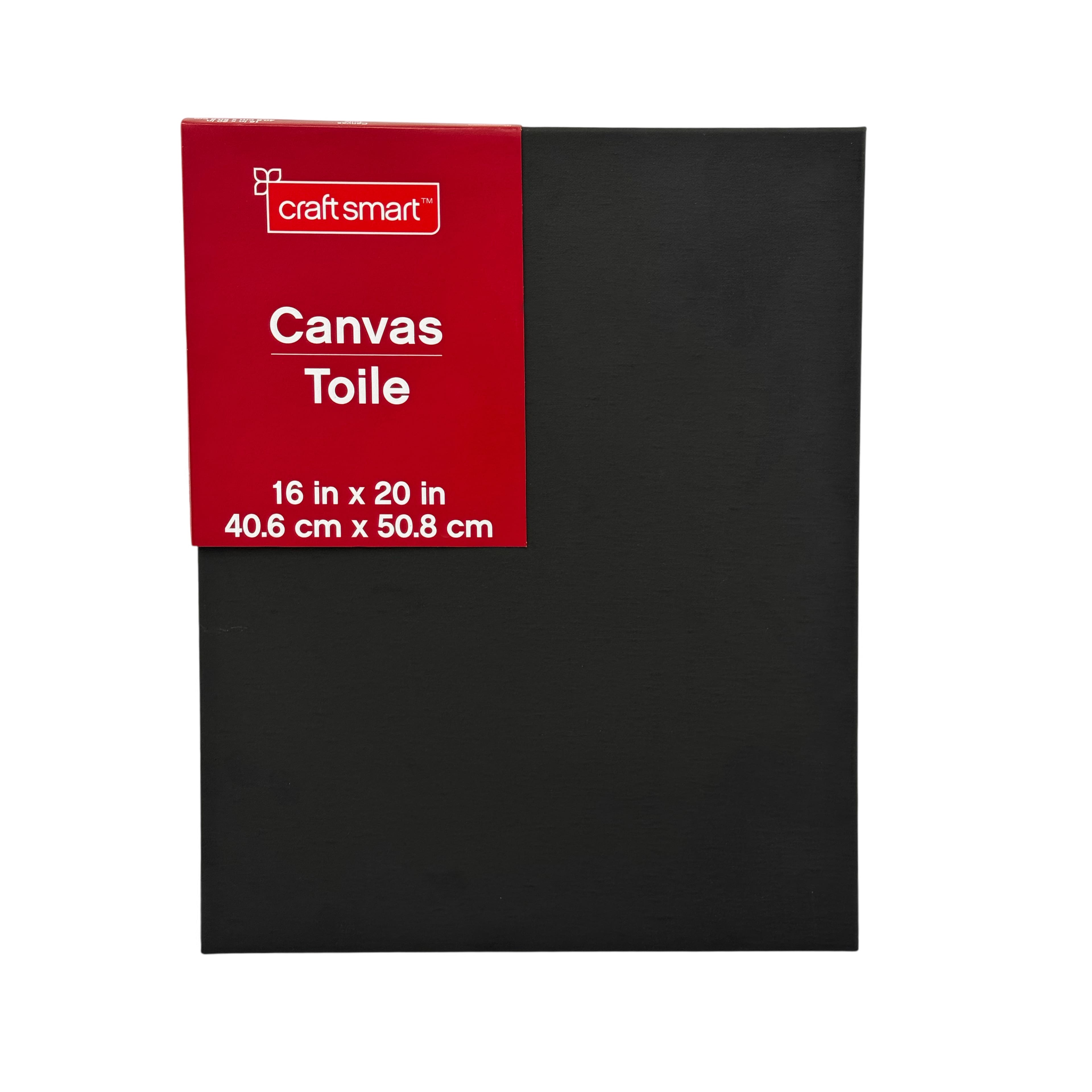 Black Cotton Duck Canvas by Craft Smart&#x2122;