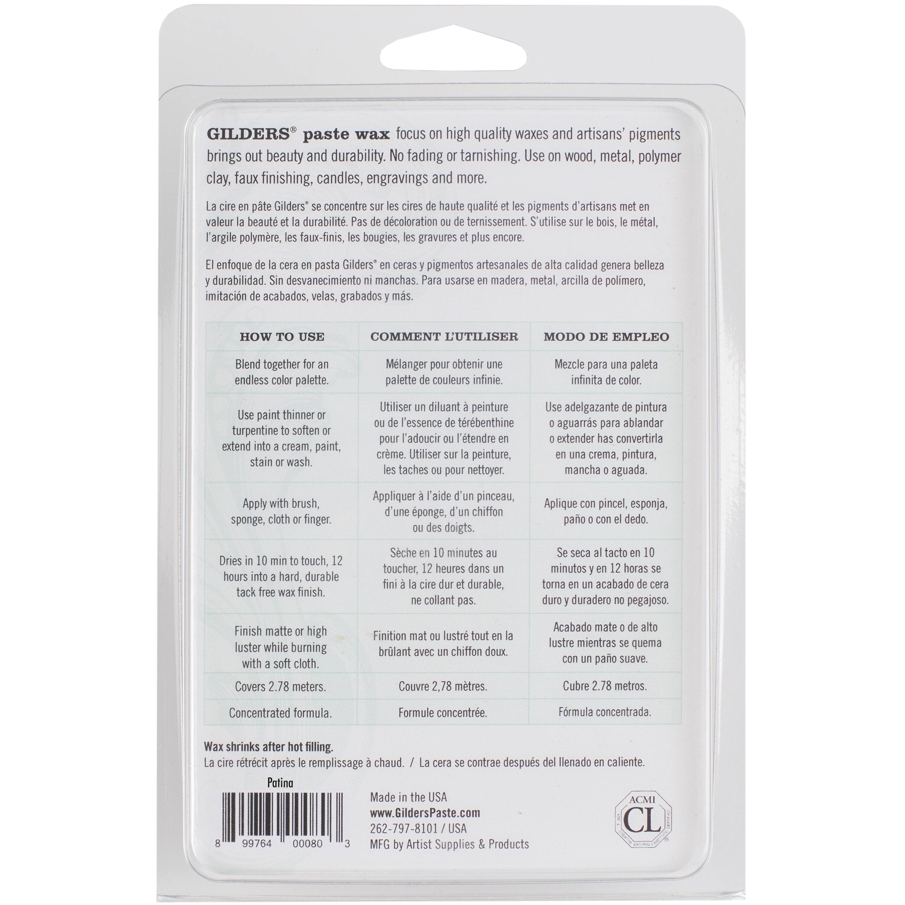 Gilders&#xAE; Baroque Art Paste Wax