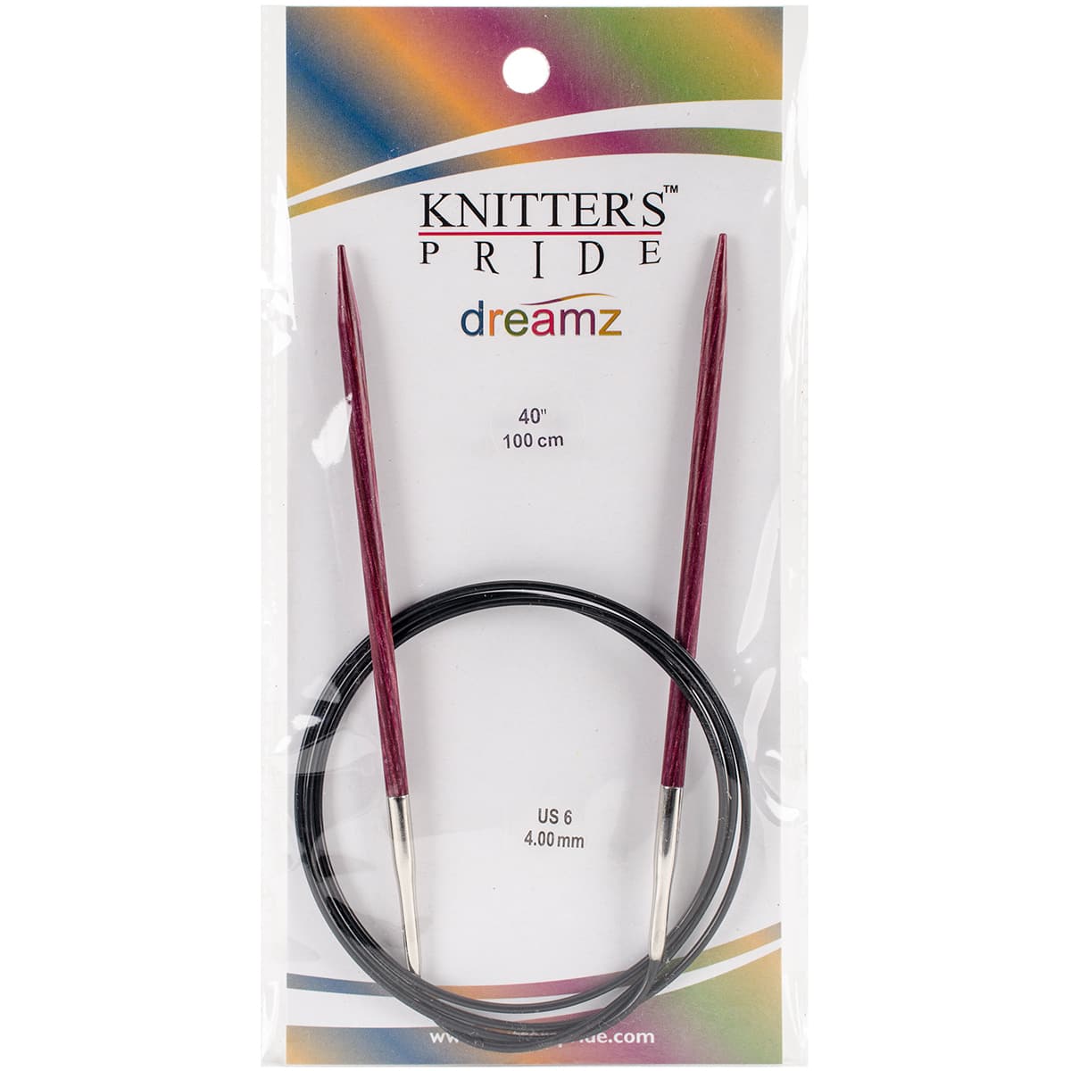 Knitter's Pride Dreamz Fixed Circular Needles - US 7 - 47 Grey Onyx  Needles at Jimmy Beans Wool