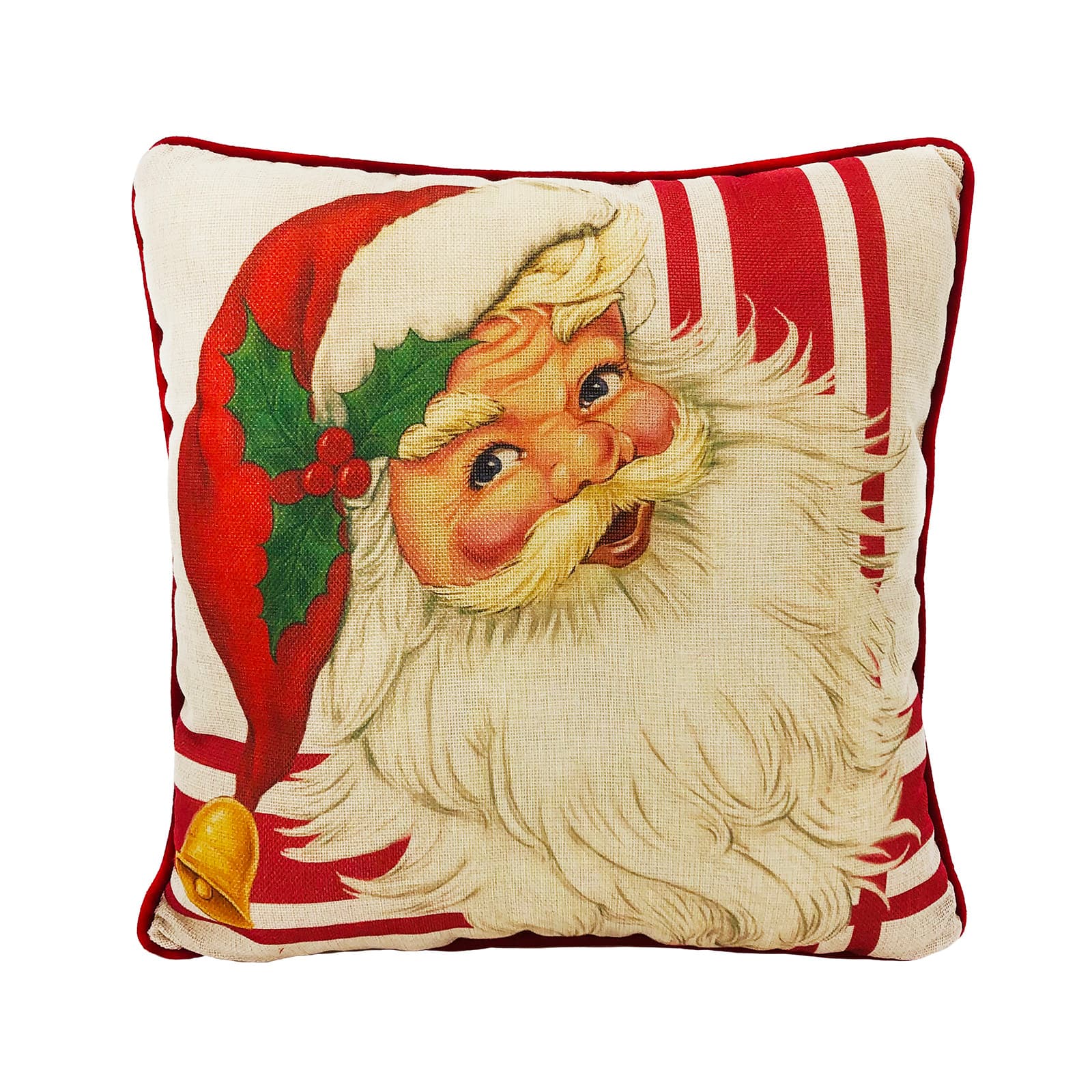 Coussin avec visage de père Noël d’Ashland