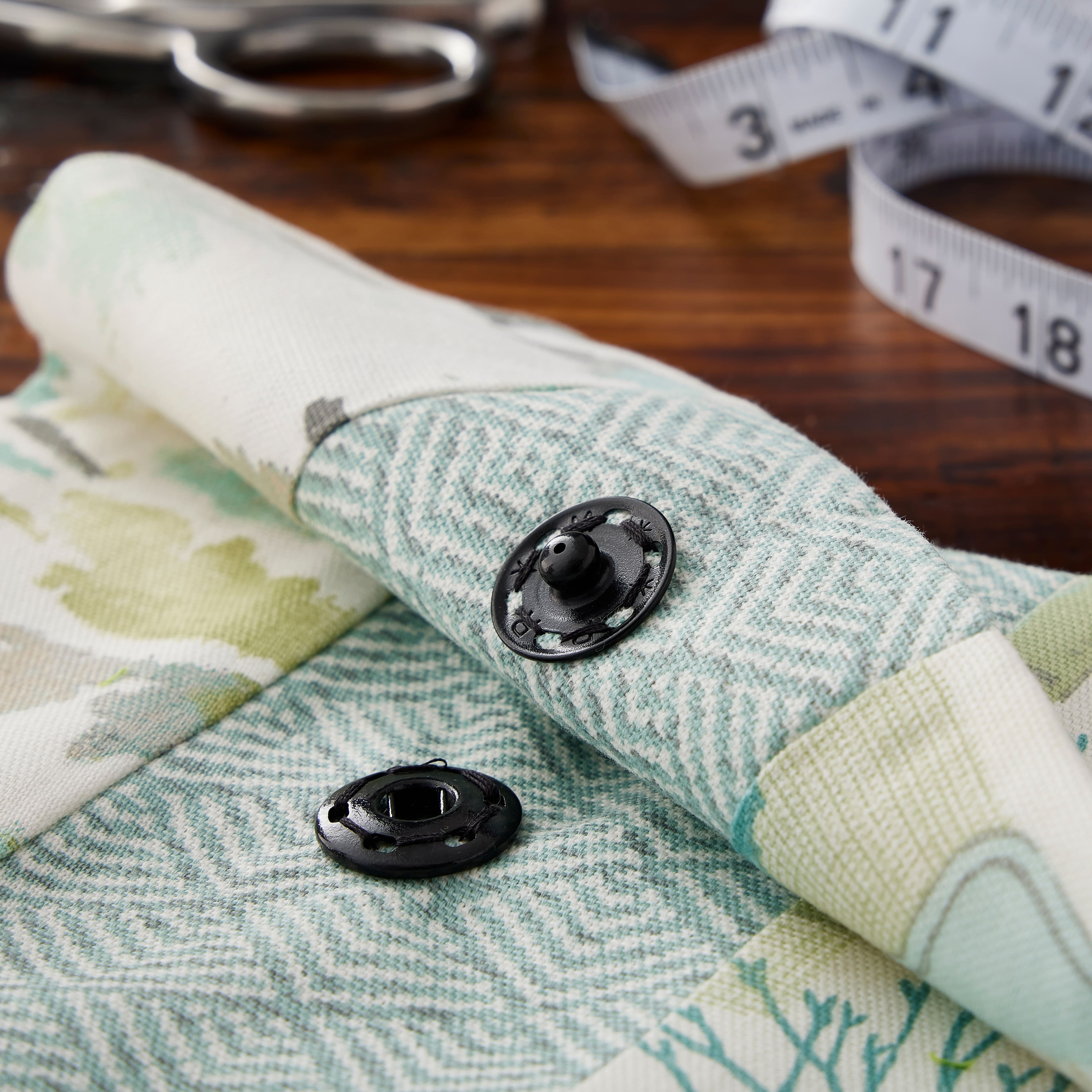 Dritz® Sew-On Snaps, Black