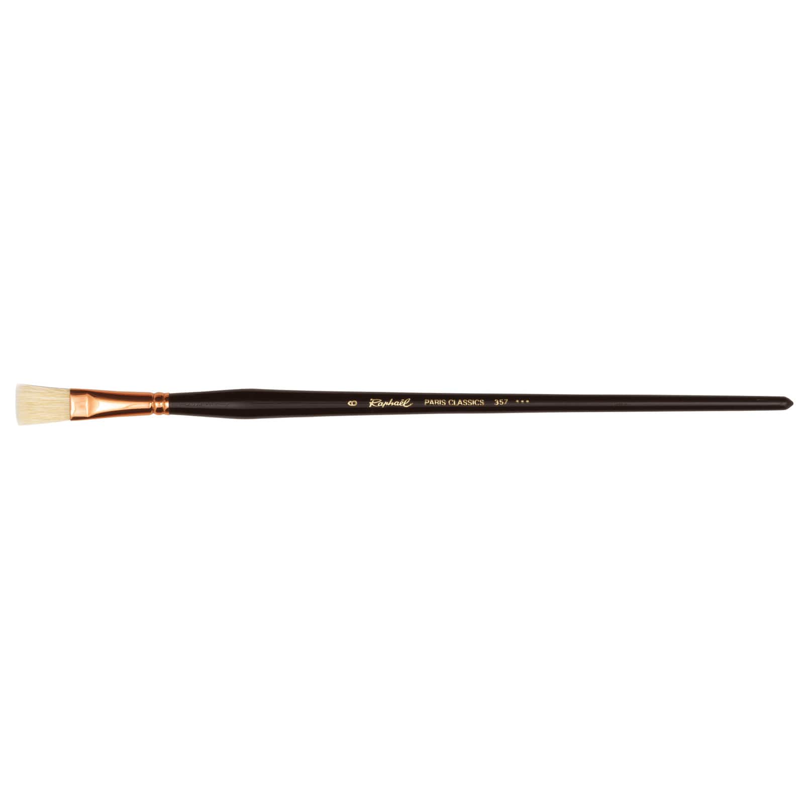 Rapha&#xEB;l Paris Classic Long Handle Flat Brush