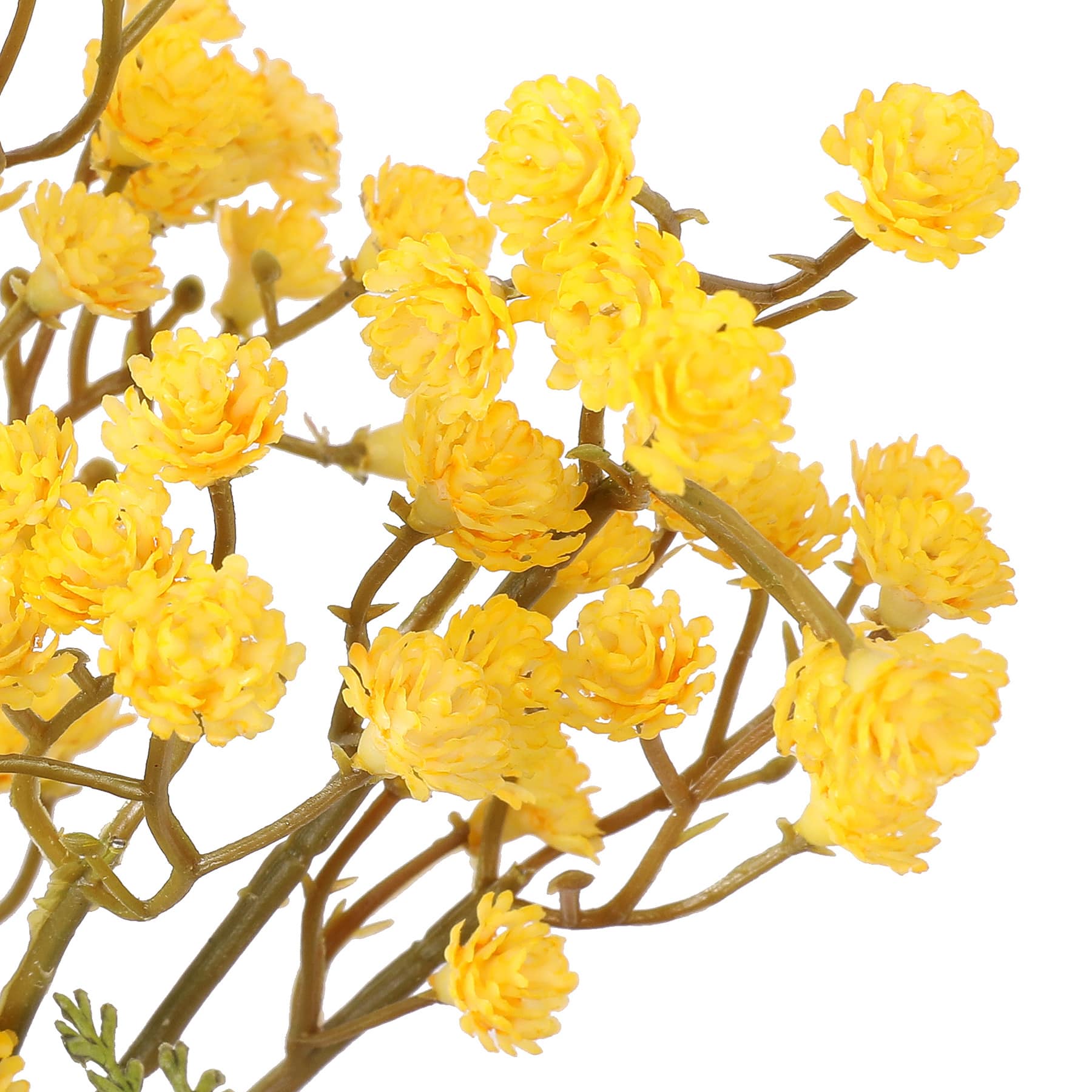 10.5&#x22; Yellow Baby&#x27;s Breath Bush by Ashland&#xAE;