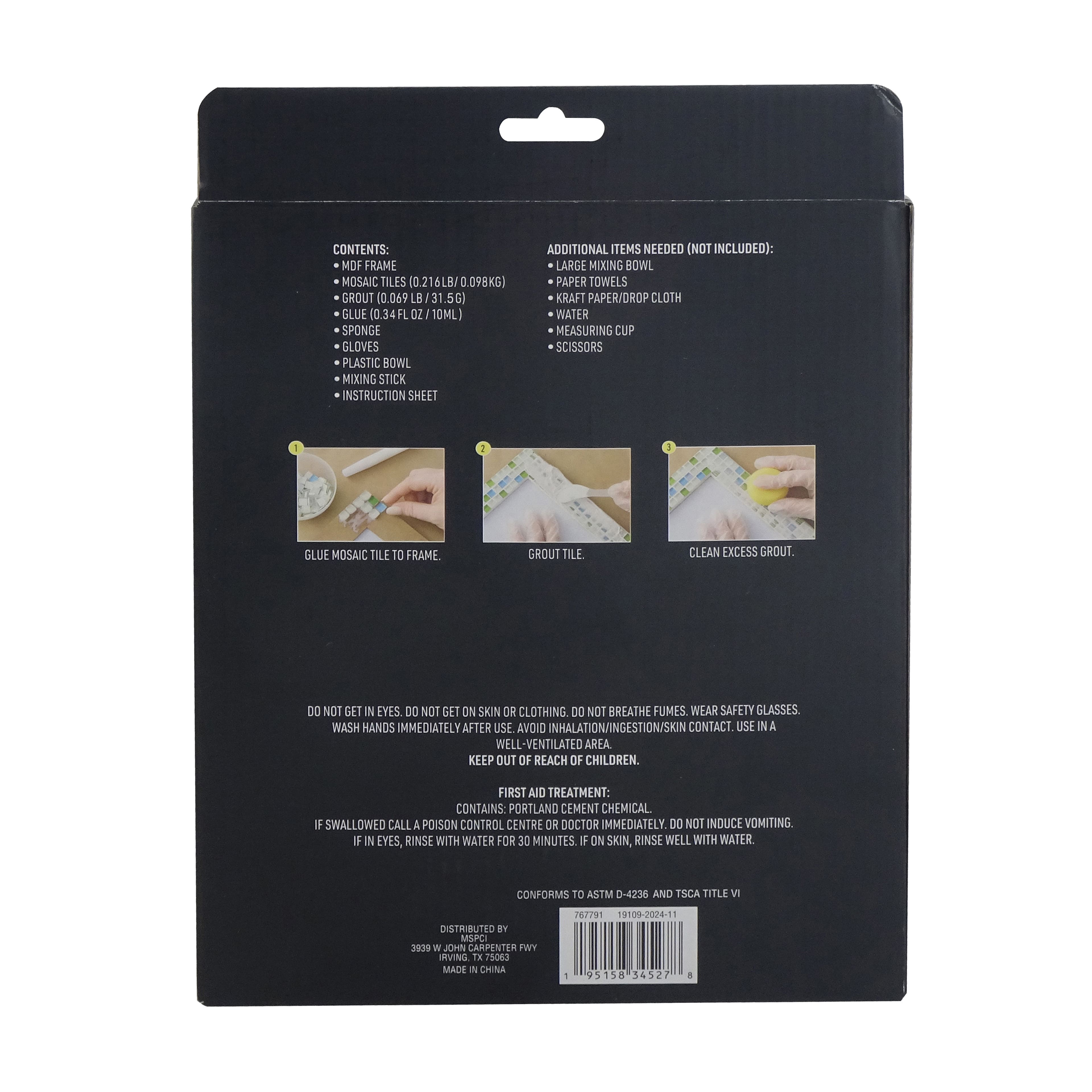 5&#x22; x 5&#x22; Iridescent Mosaic Frame Kit by Make Market&#xAE;