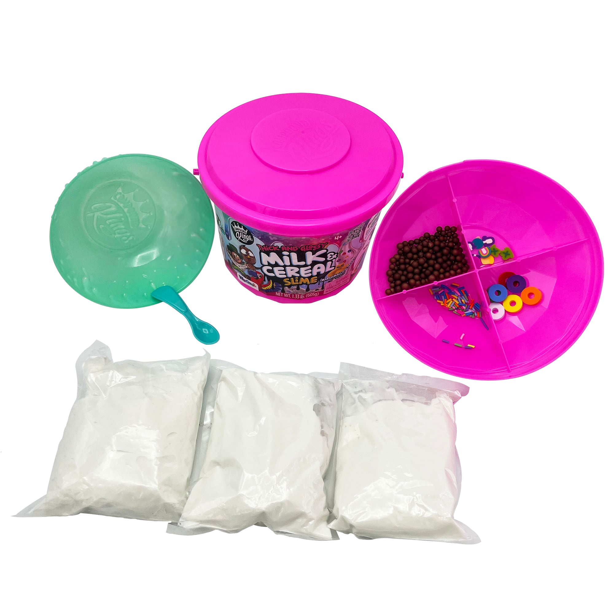 Compound Kings&#xAE; Thick &#x26; Glossy Milk &#x26; Cereal Slime Bucket