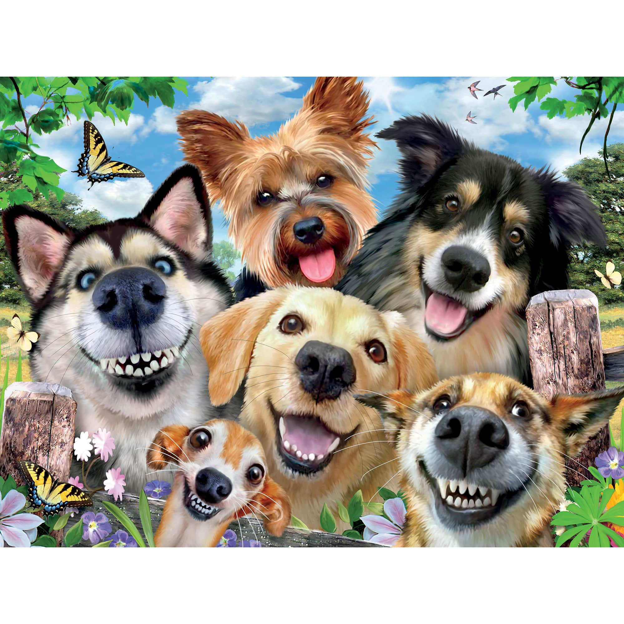 Assorted Ceaco&#xAE; Animal Selfies Jigsaw Puzzle