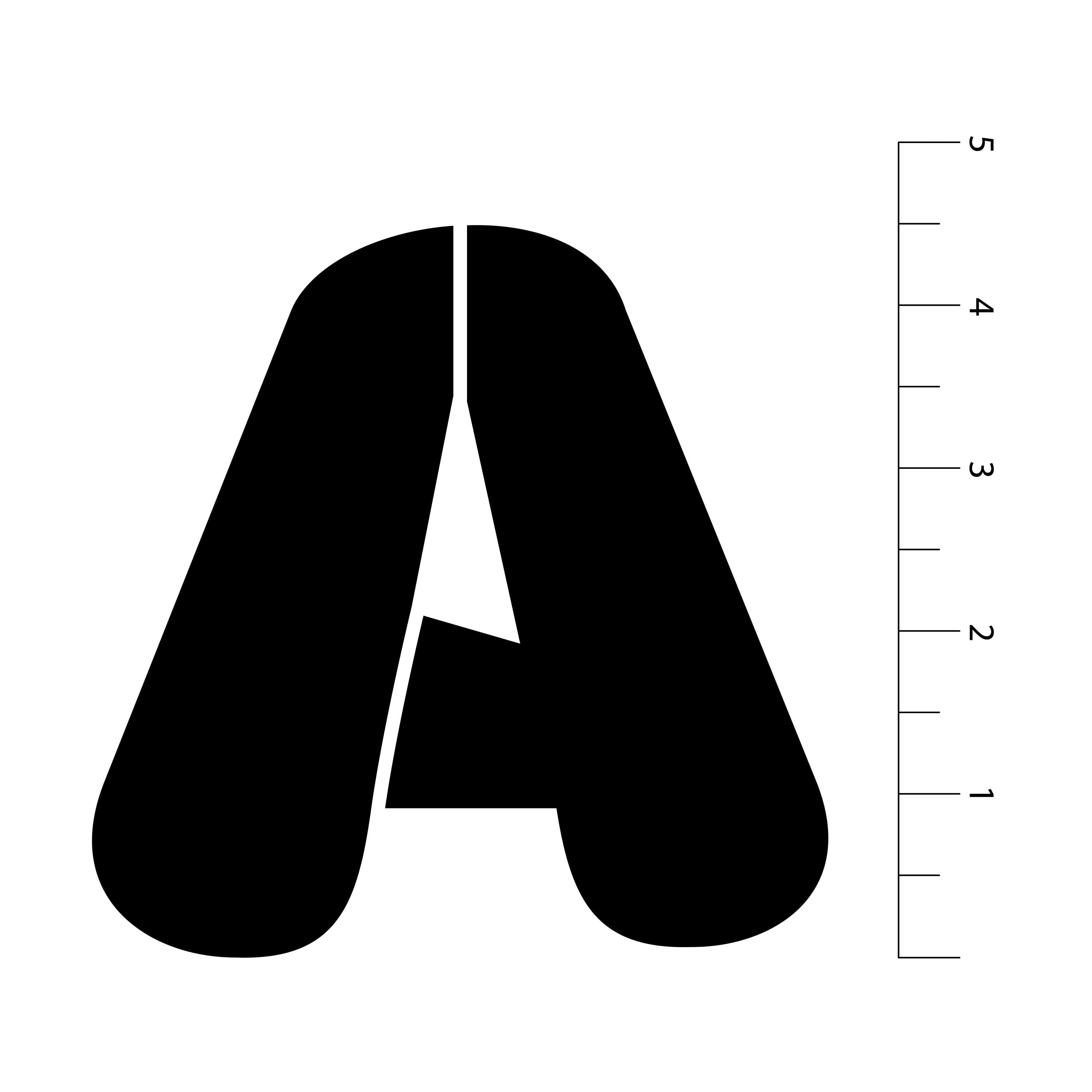 6 Pack: 4.5" Retro Serif Alphabet Stencils by Craft Smart®