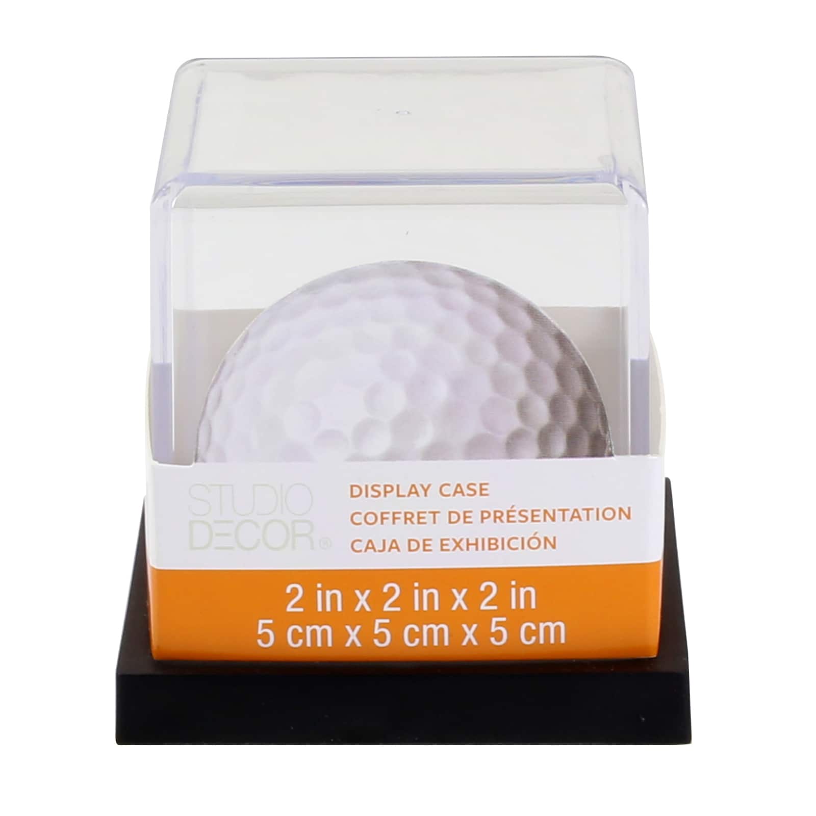 12 Pack: Golf Ball Display Case by Studio D&#xE9;cor&#xAE;