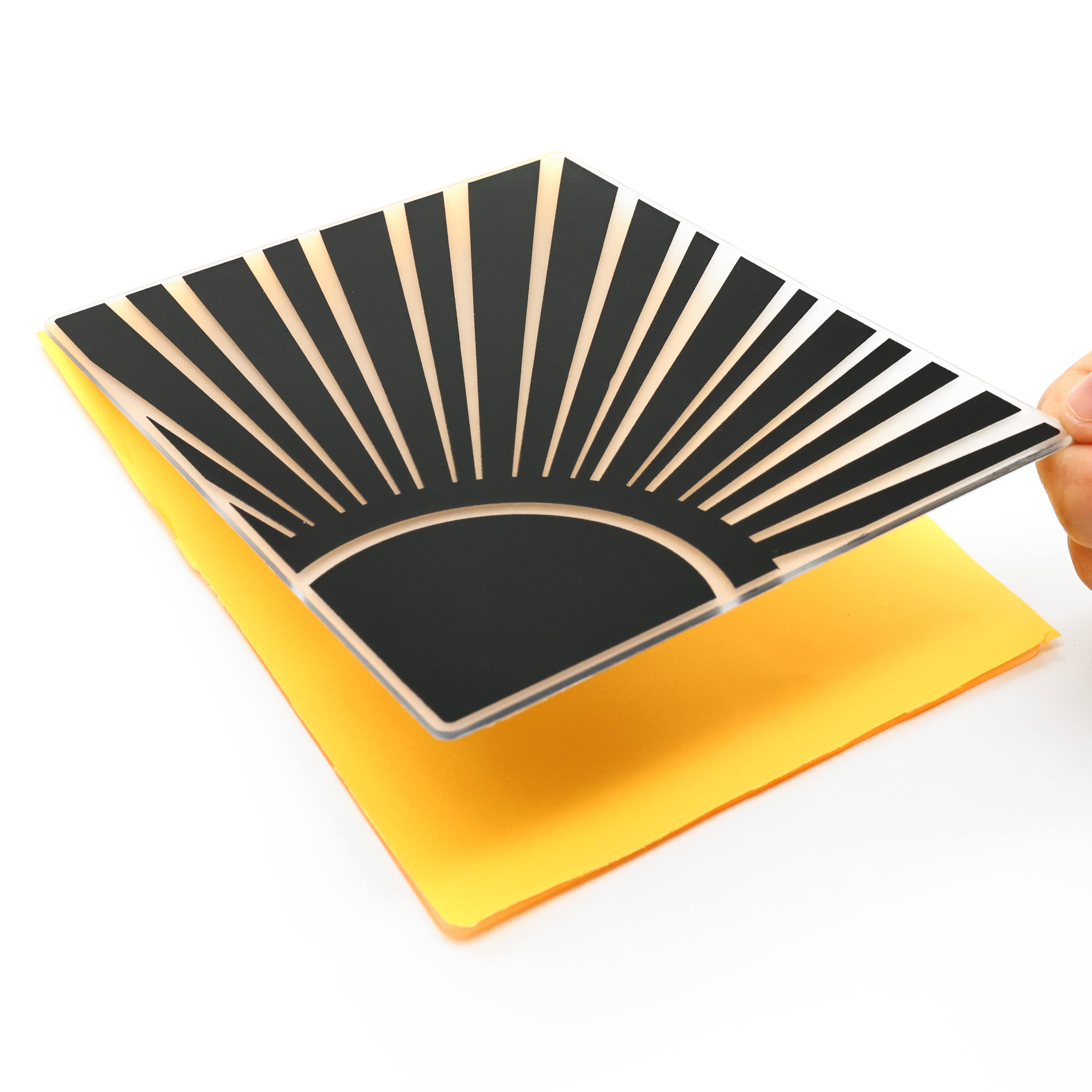 Sun &#x26; Rainbow Embossing Folders Set by Recollections&#x2122;