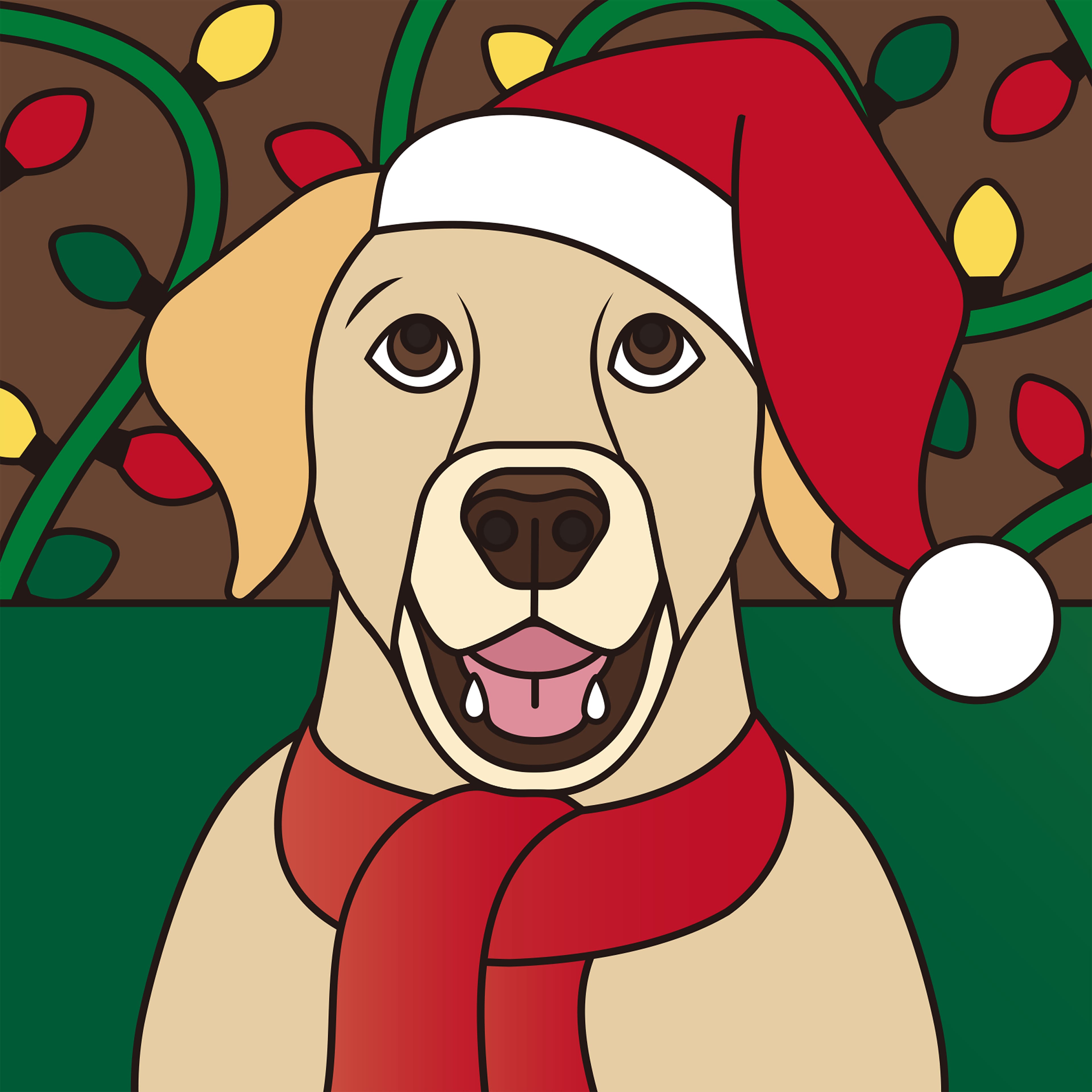 5" x 5" Christmas Puppy Canvas Painting Kit by Artist's Loft™