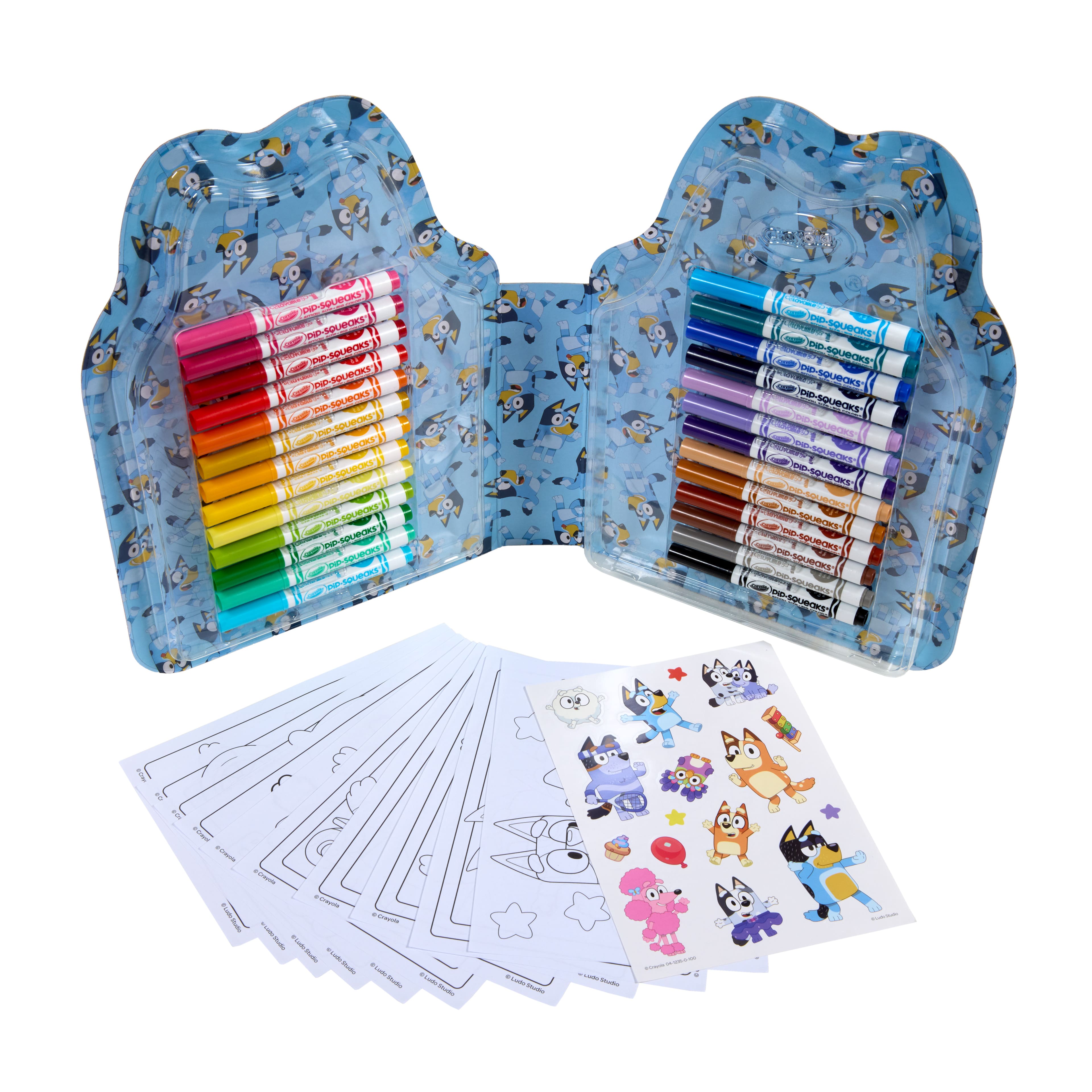 Crayola&#xAE; Bluey Color &#x26; Sticker Kit