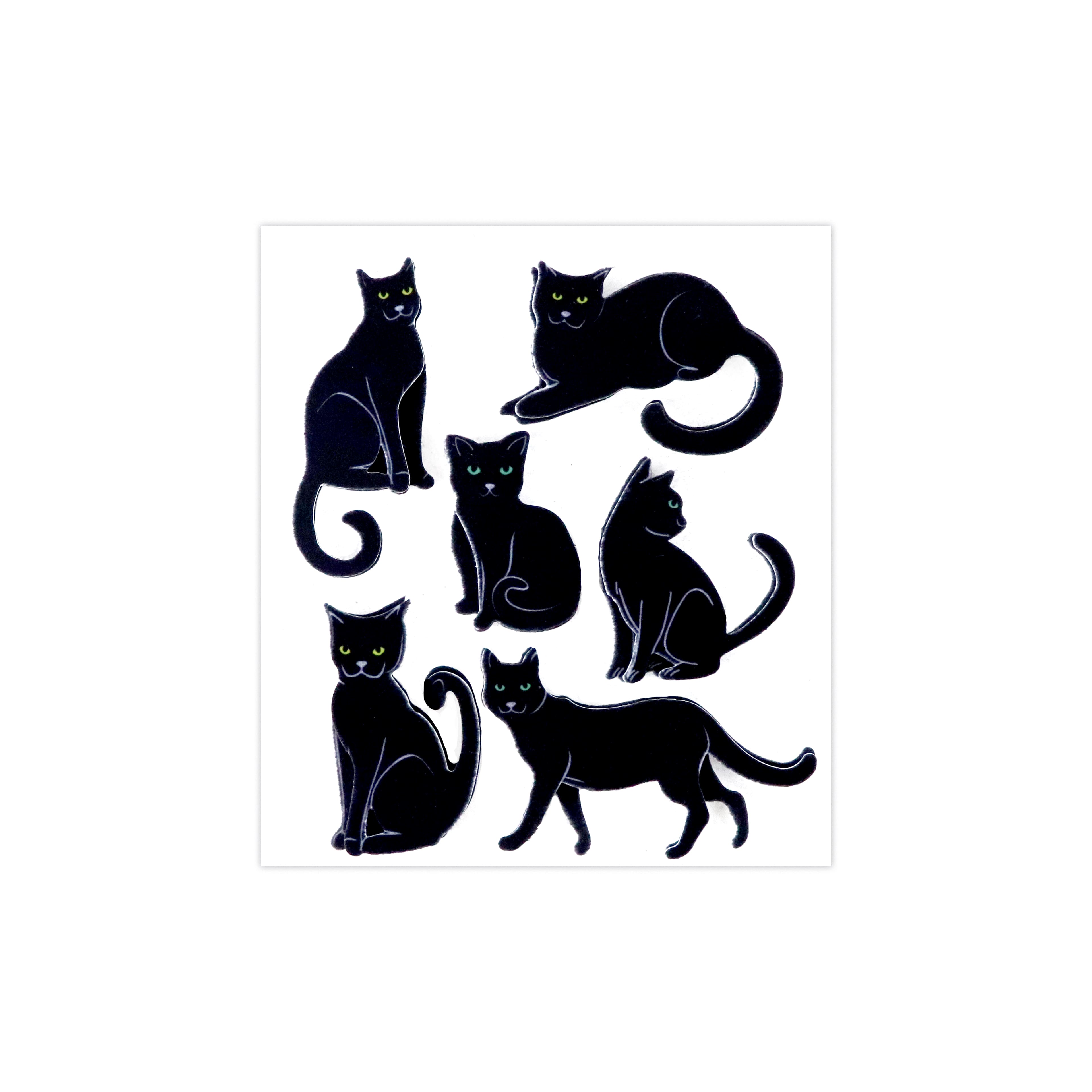 Felt Black Cat Stickers by Recollections&#x2122;