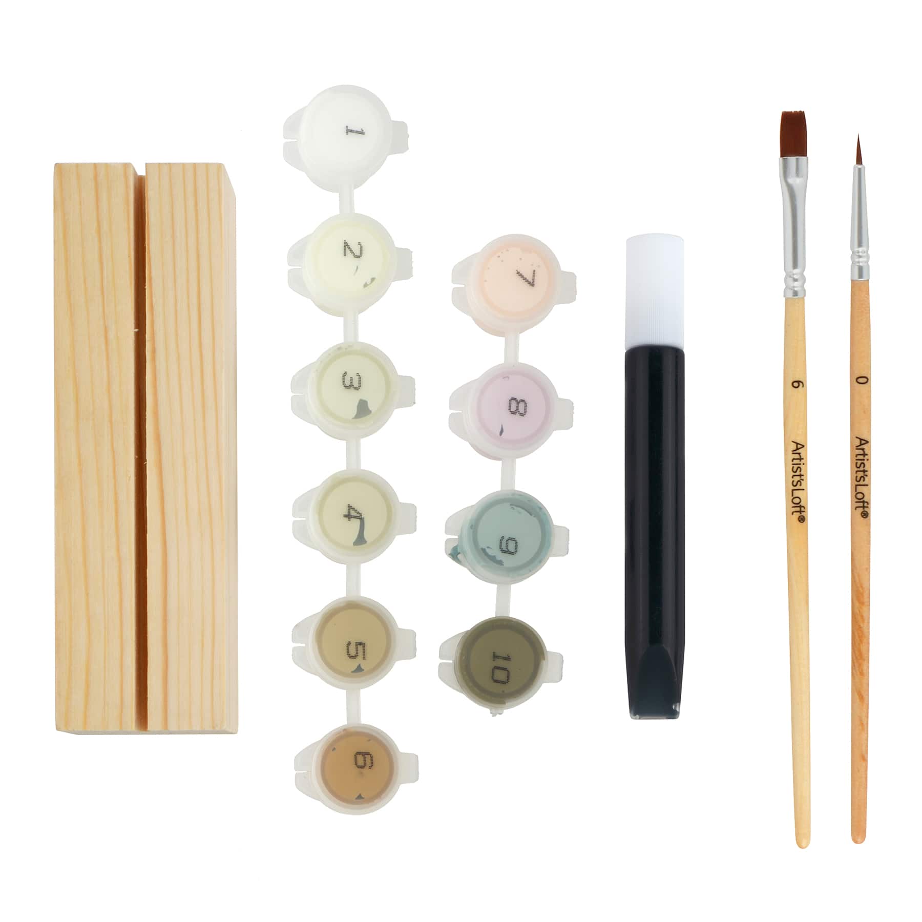 5" x 7" Kitten Paint-by-Number Acrylic Surface Kit by Artist's Loft®