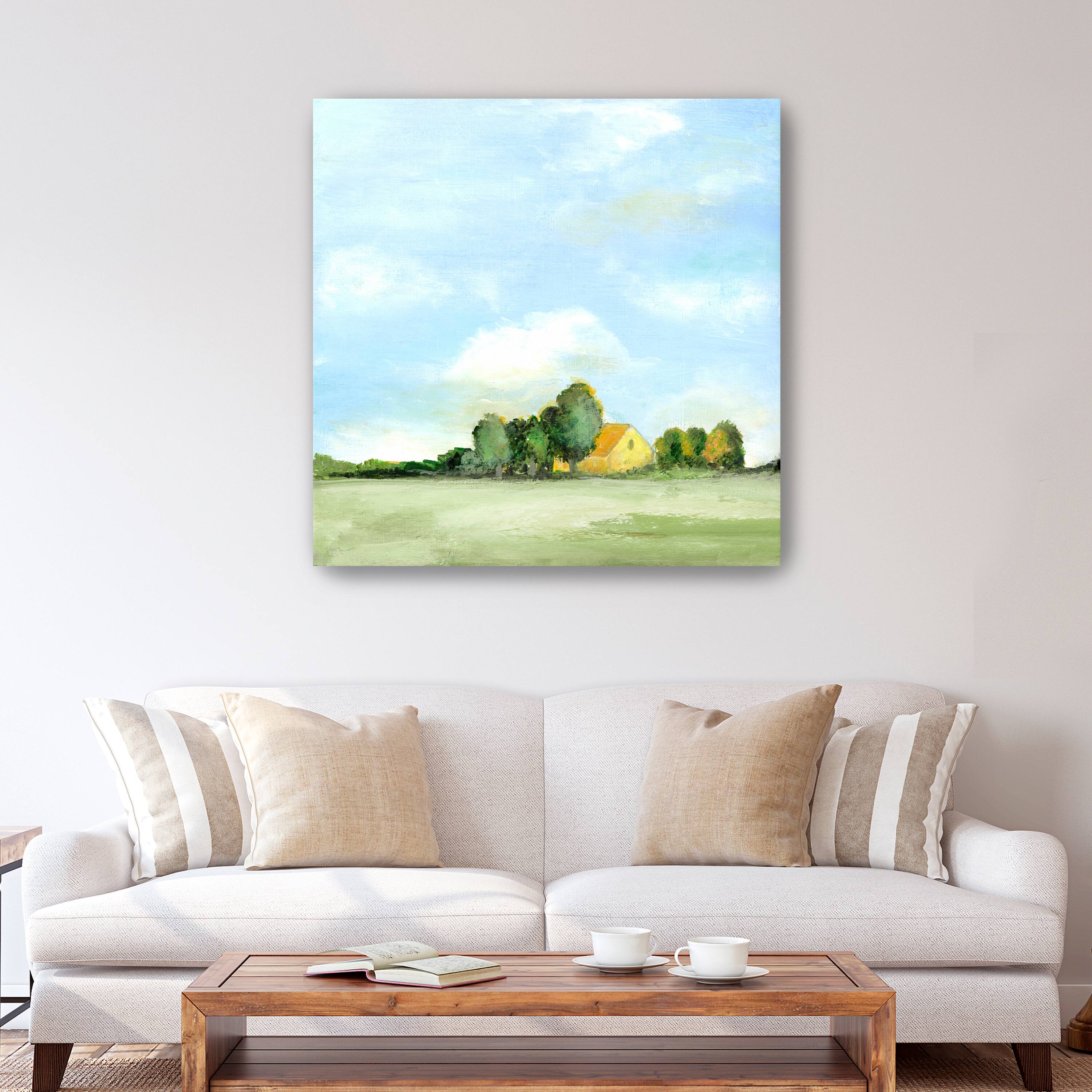 Simple Pasture Canvas Giclee