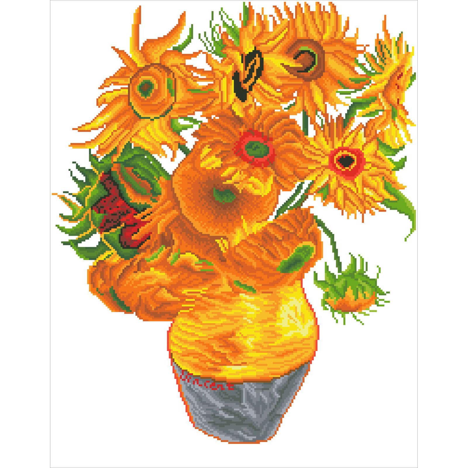 Diamond Dotz® Van Gogh Sunflowers Diamond Painting Kit