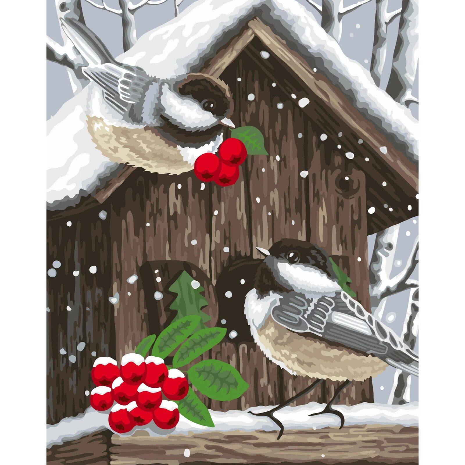 Crafting Spark Little Birds Painting by Numbers Kit