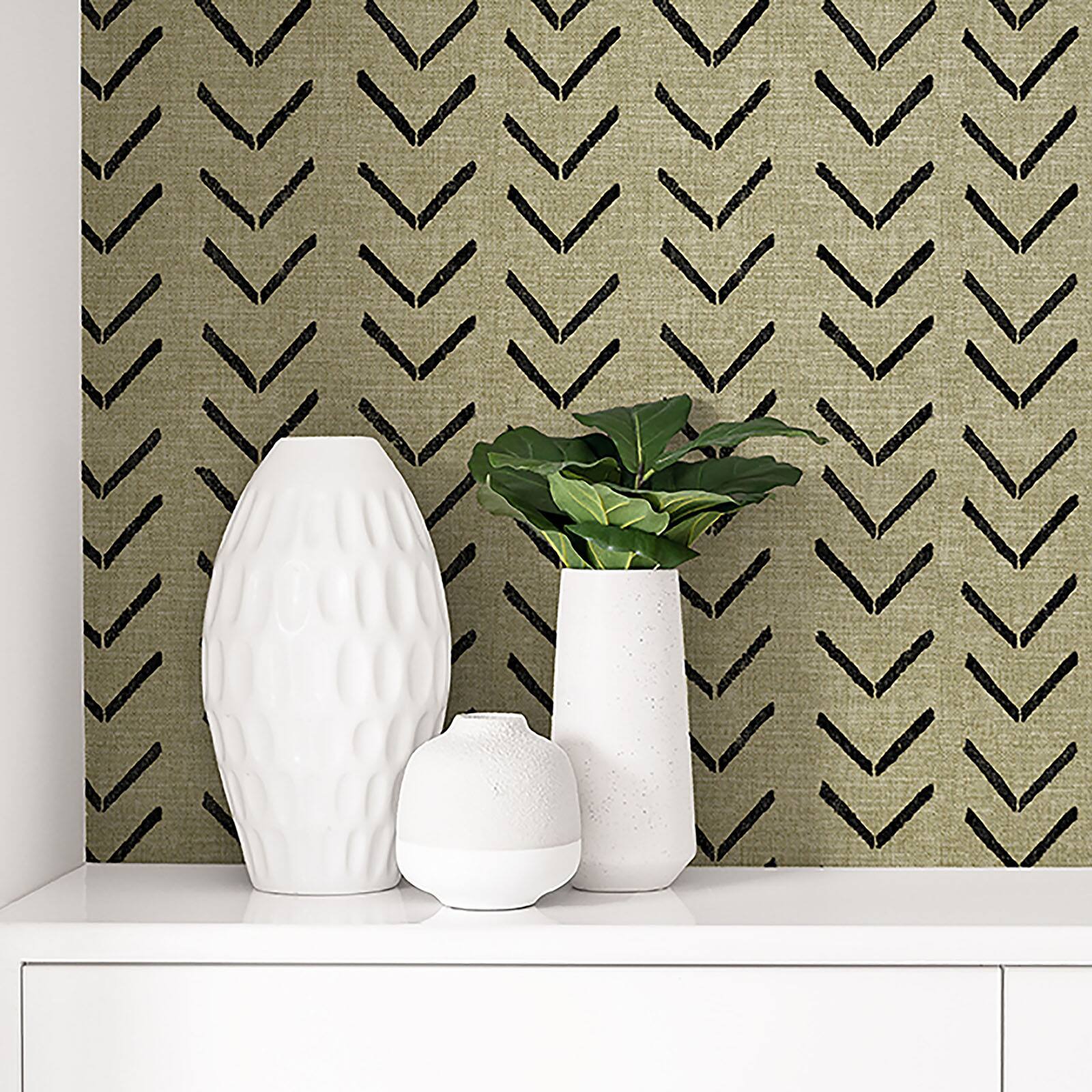 Surface Style Bogolan Sky Peel & Stick Wallpaper