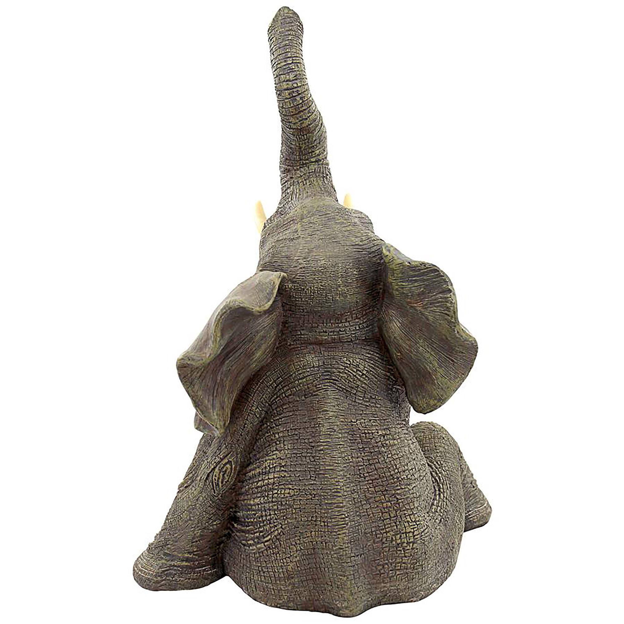 Design Toscano 20" Petey the Pint-Sized Elephant Garden Statue