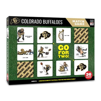 College Team Licensed Memory Match Game By Youthefan in Colorado Buffaloes | Michaels
