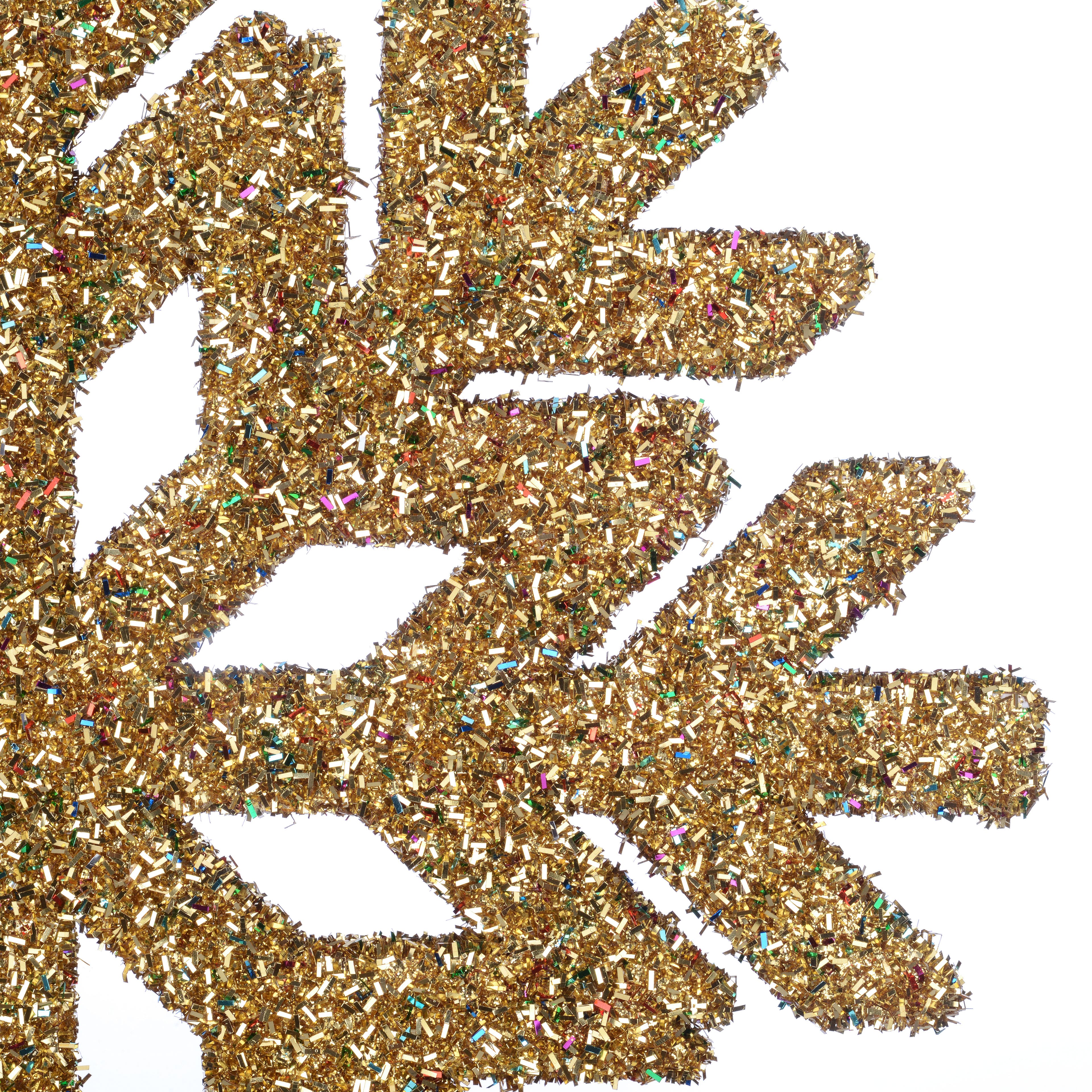 16&#x22; Glitter Snowflake Hanging D&#xE9;cor by Ashland&#xAE;