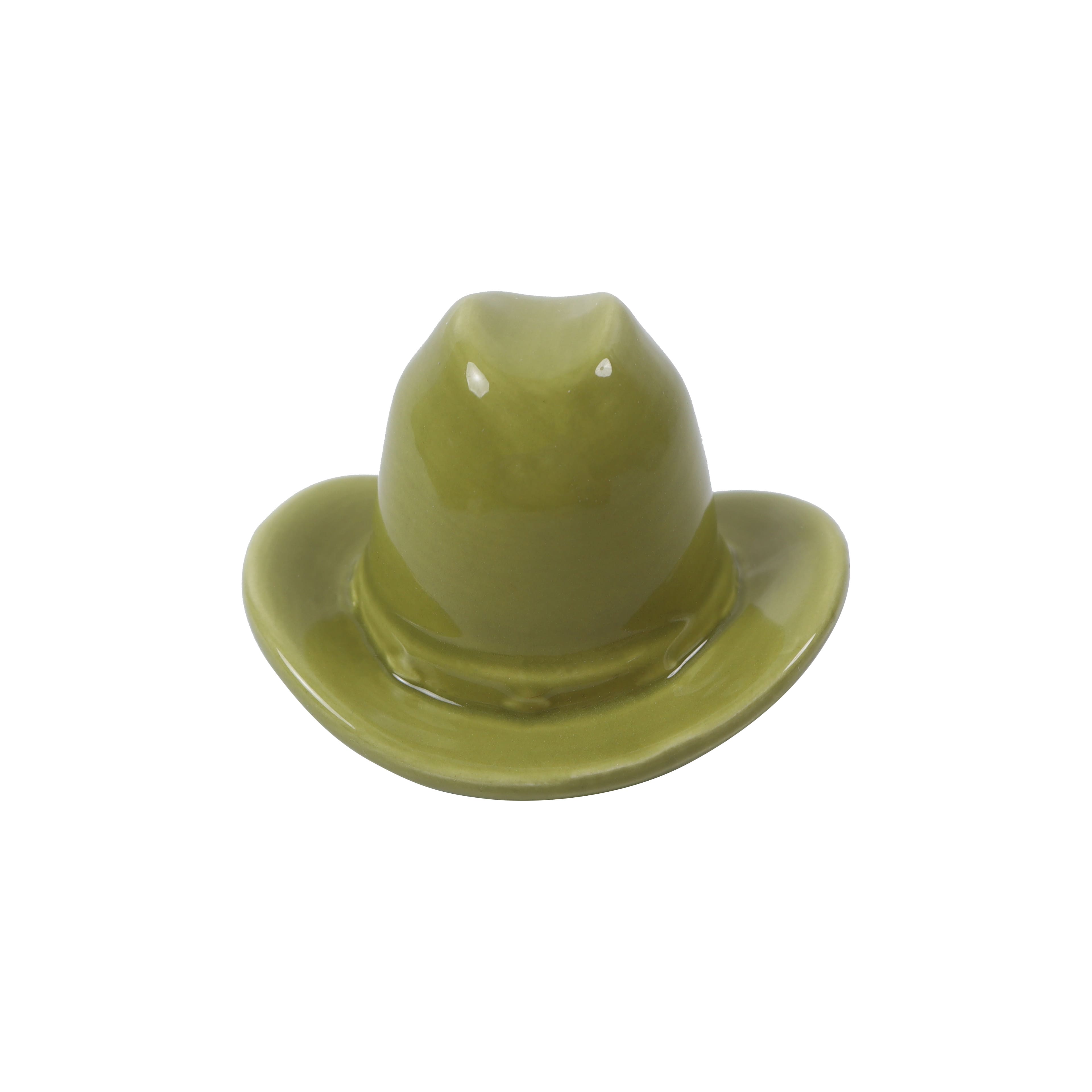 Assorted 4&#x22; Ceramic Hat Tabletop D&#xE9;cor by Ashland&#xAE;, 1pc.