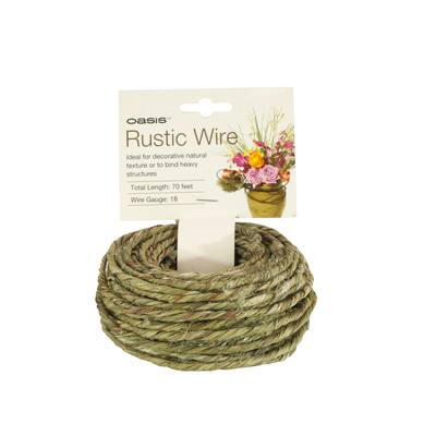 Reliant 18 Gauge Rustic Wire Floral Accessories, Color: Green | Michaels