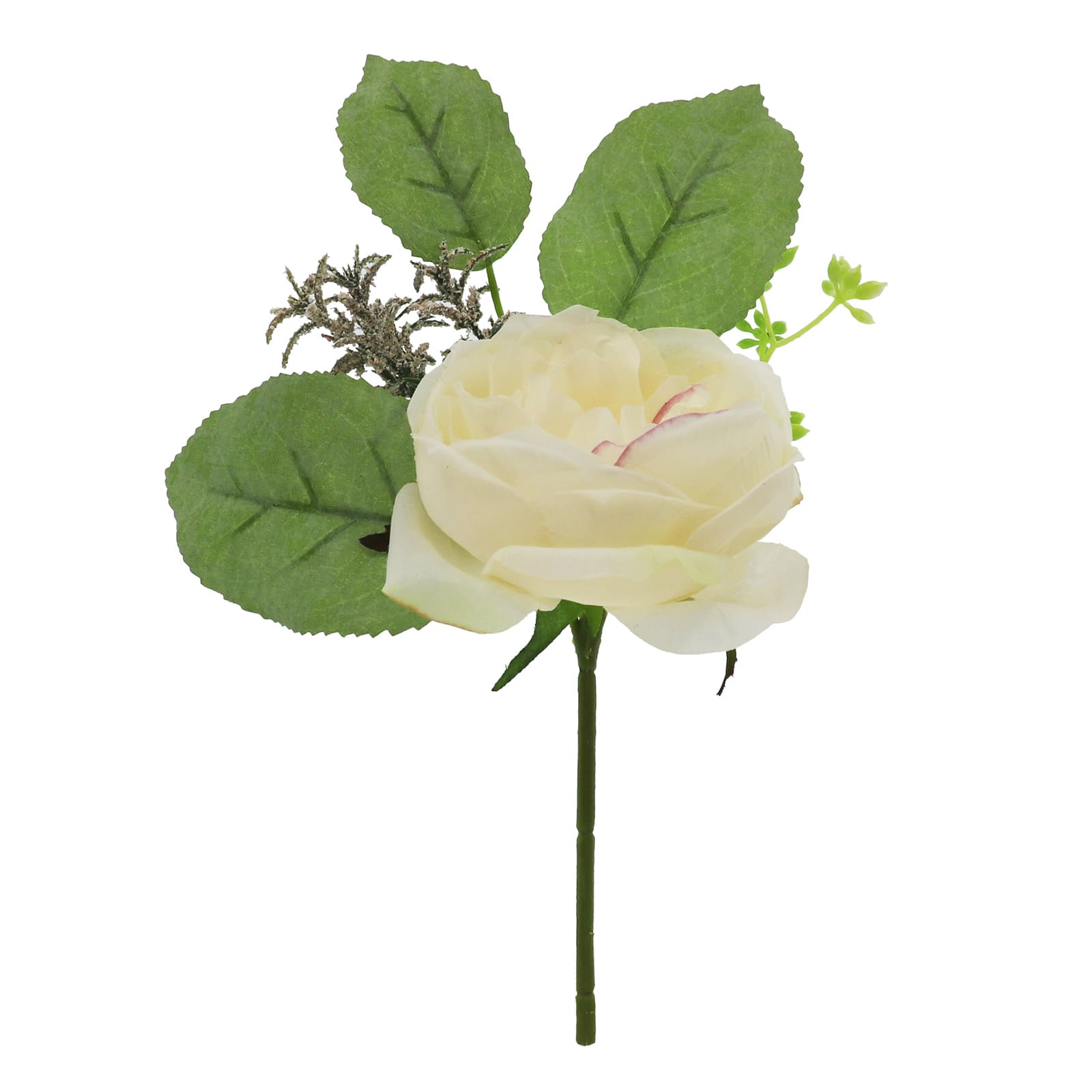 9&#x22; Cream Cabbage Rose Pick by Ashland&#xAE;