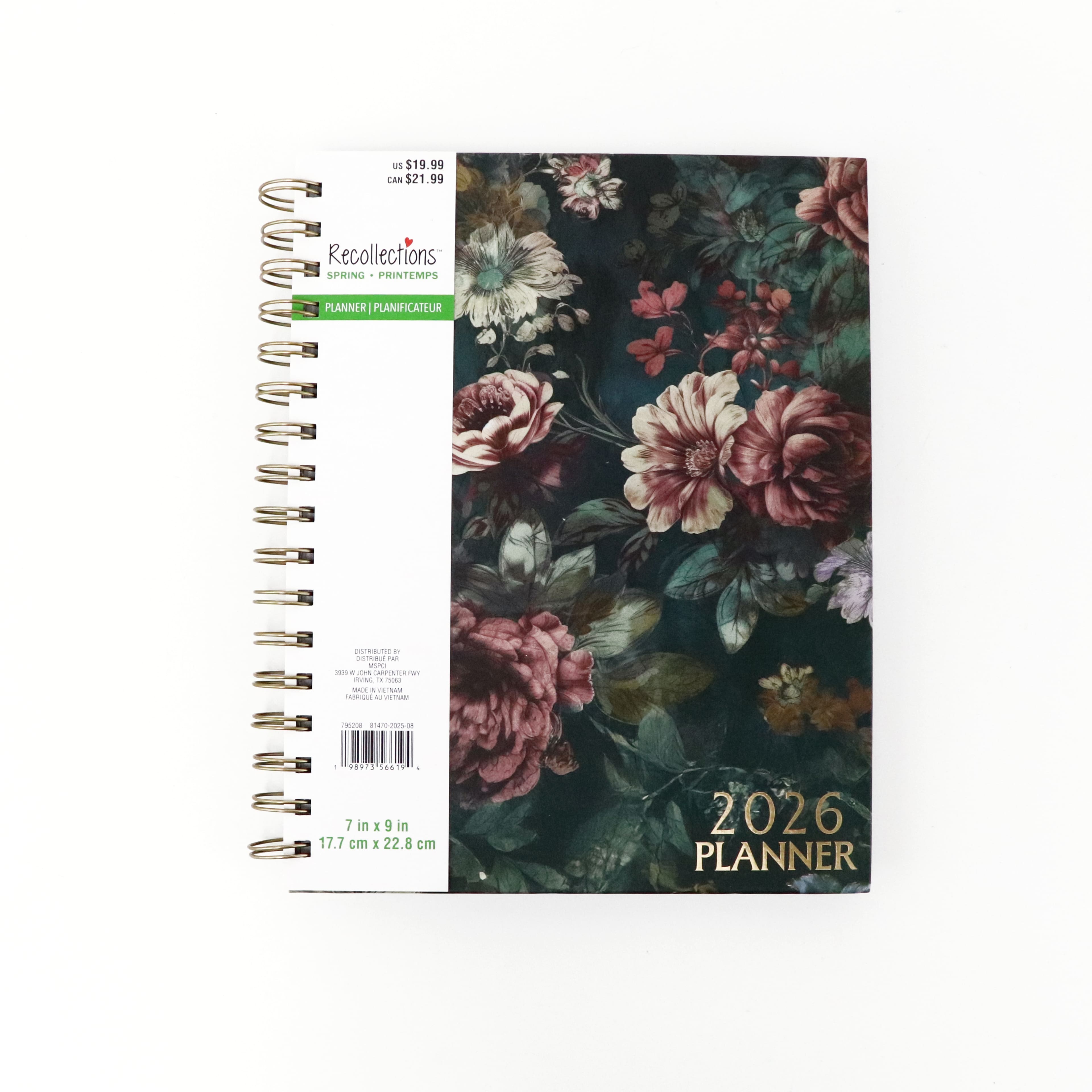 7" x 9" Starlit Romance 2026 Planner by Recollections™